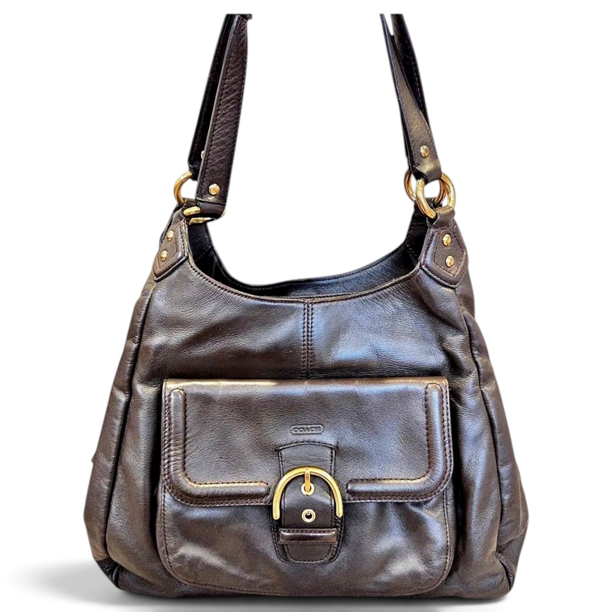 Coach Hamilton Hobo leather handbag