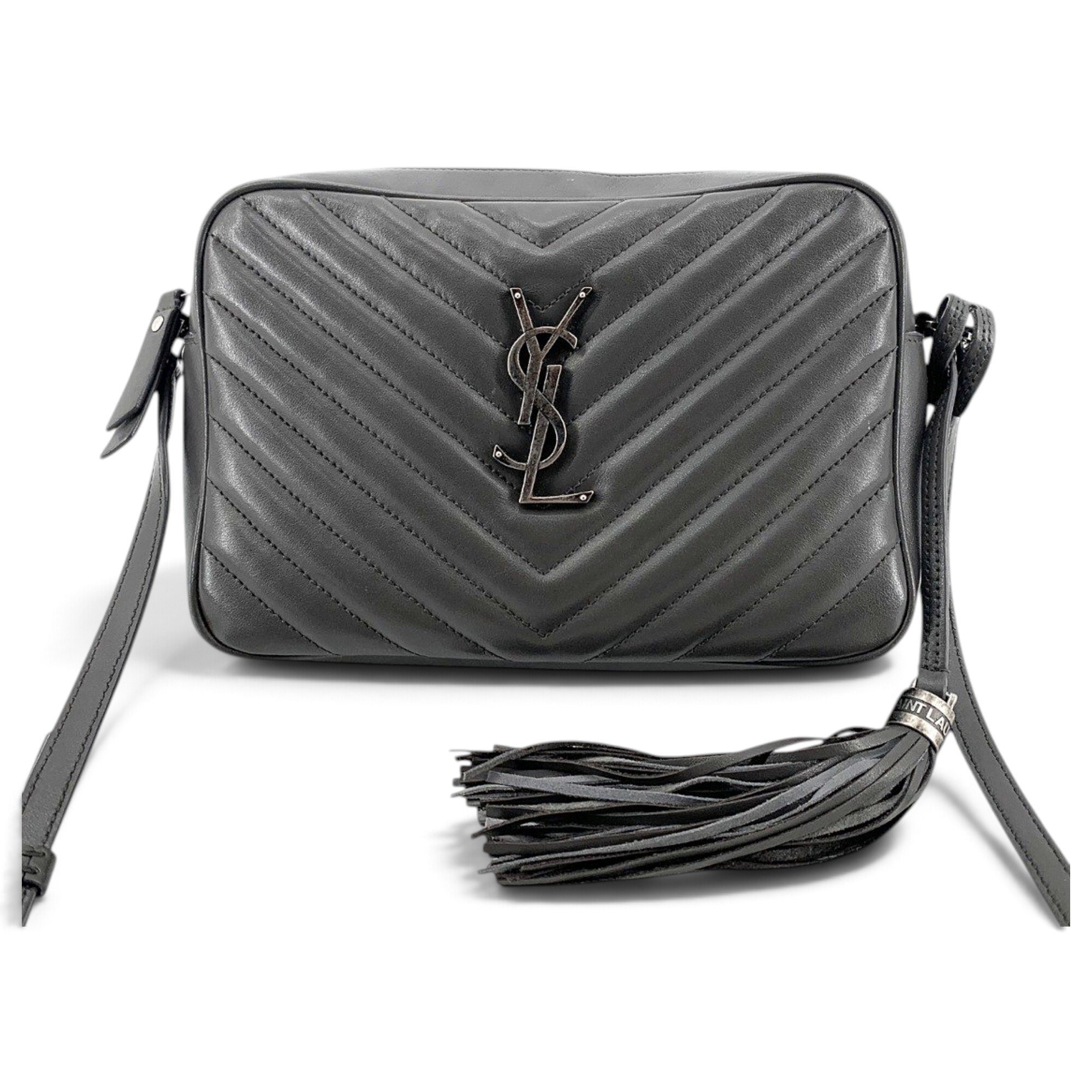 Leather crossbody bag