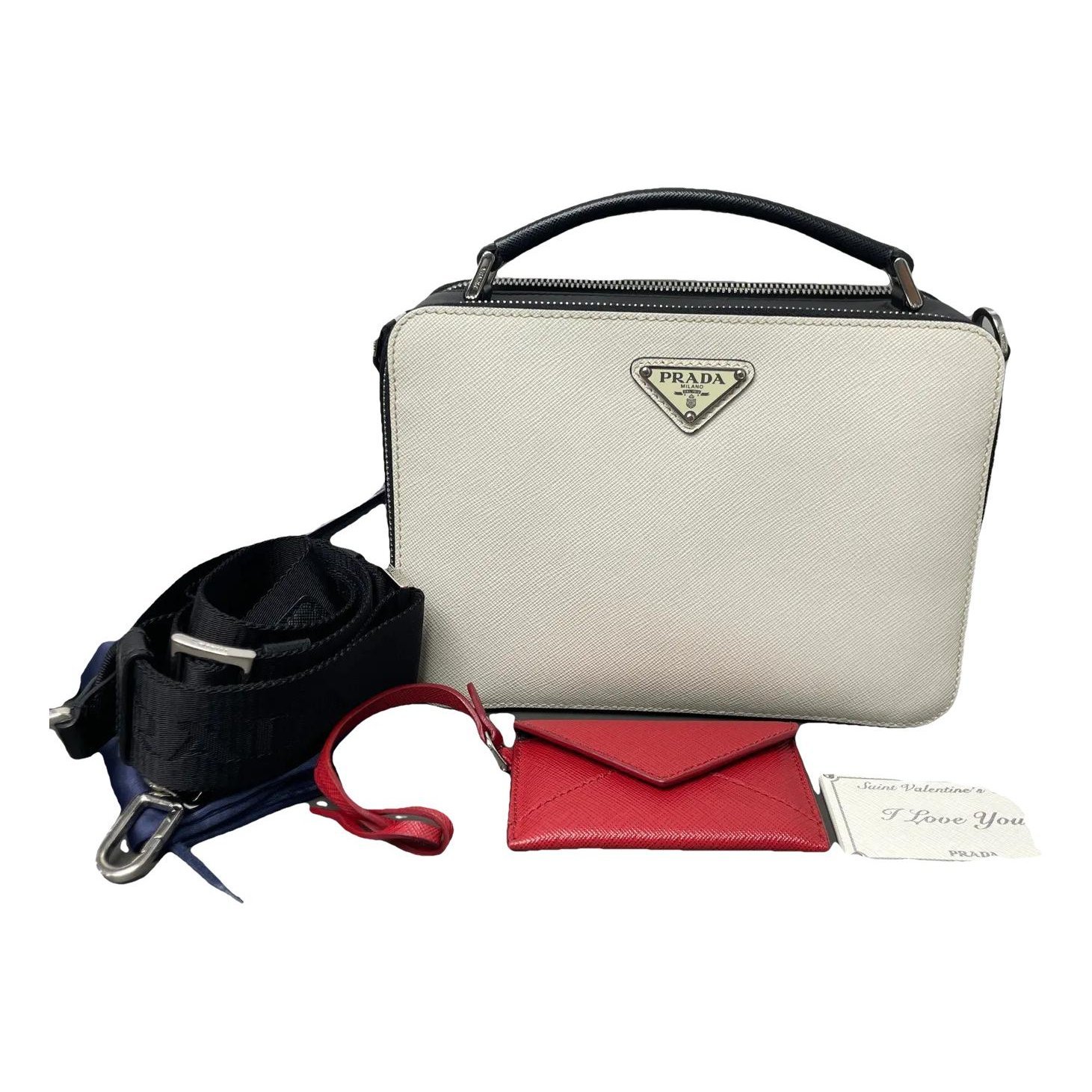 Leather crossbody bag