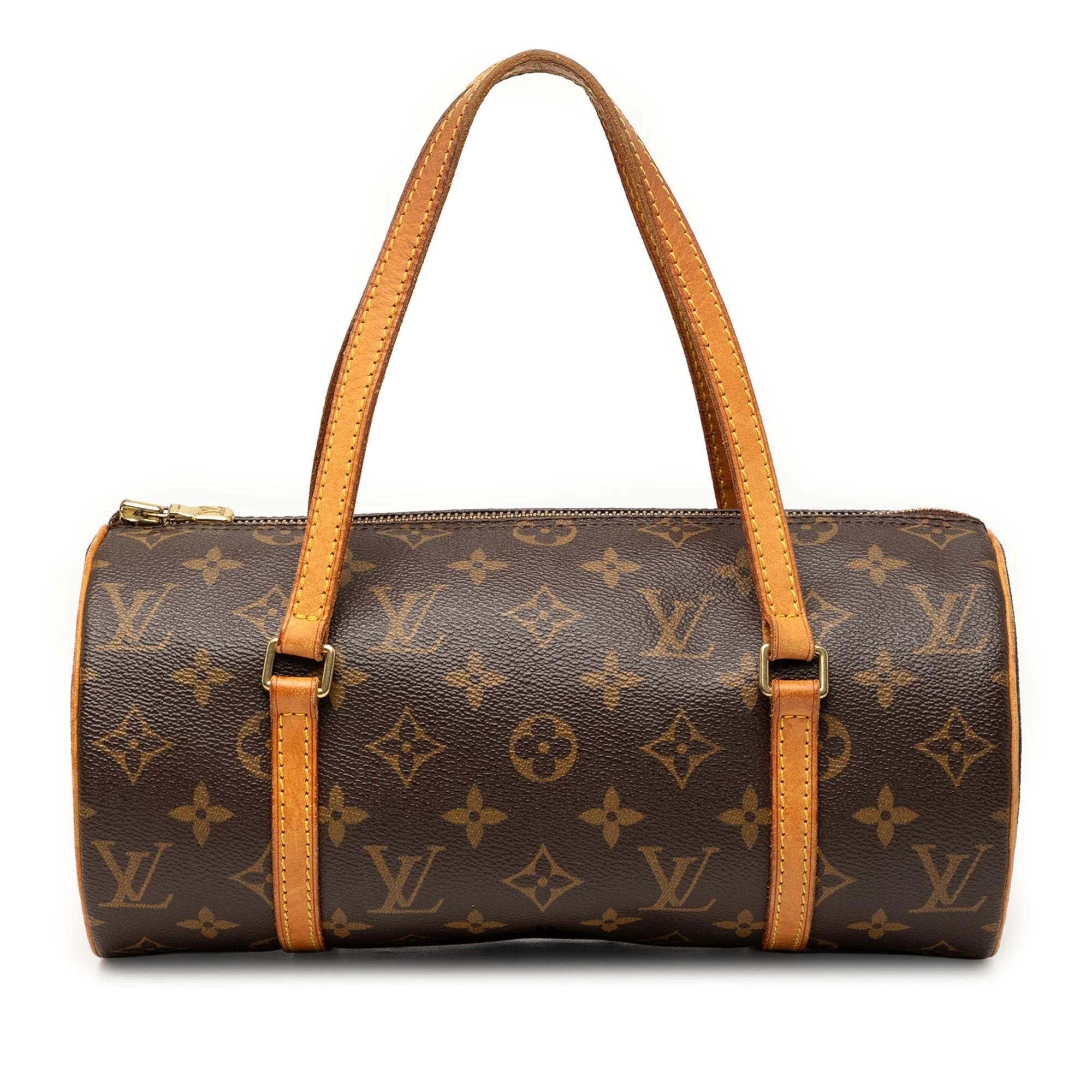 Papillon leather handbag