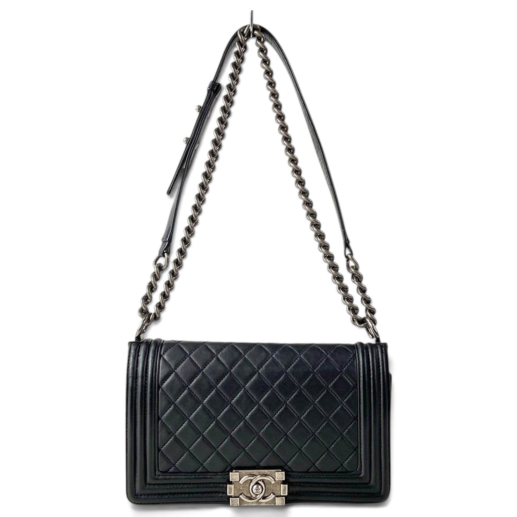 Boy leather handbag