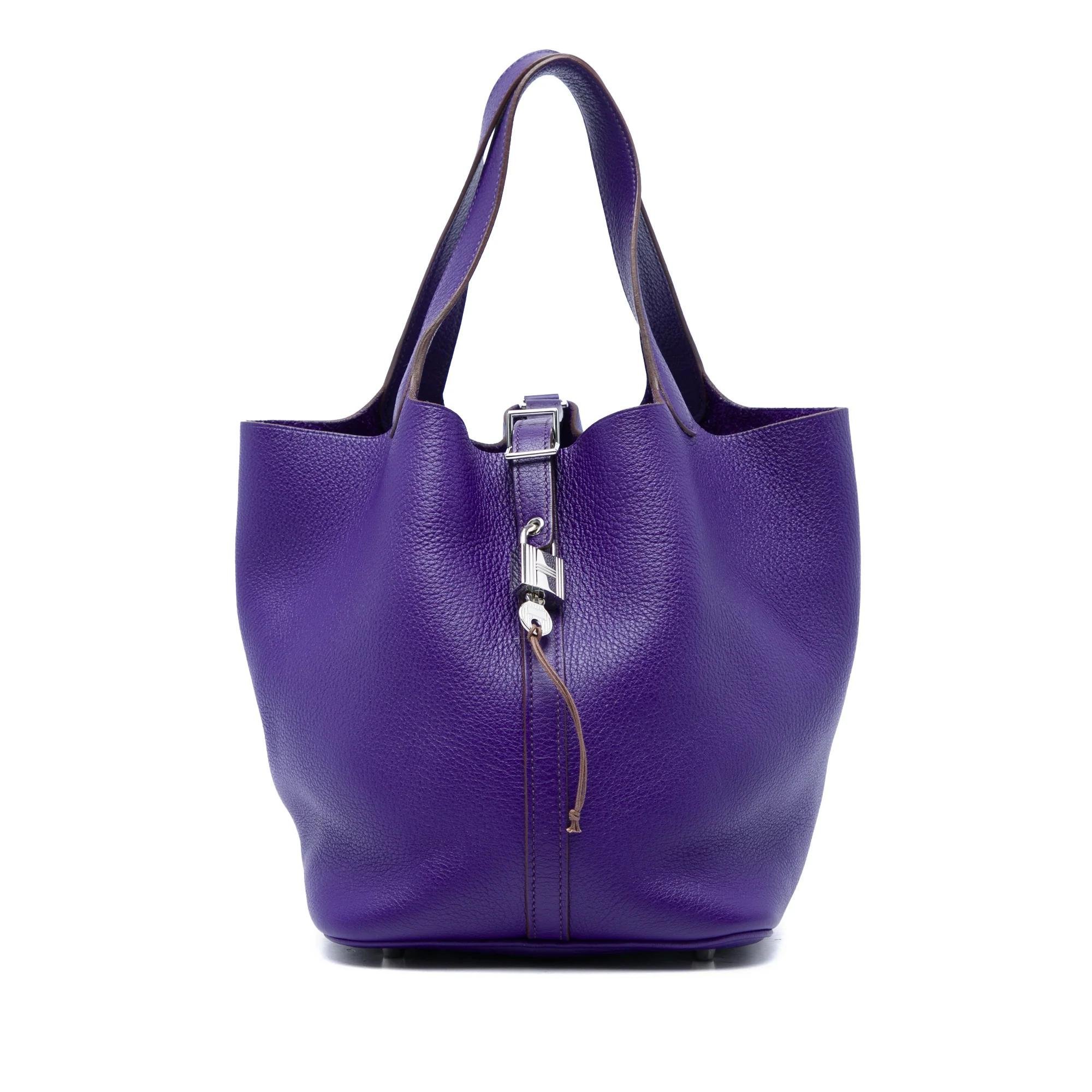 Picotin pony-style calfskin handbag