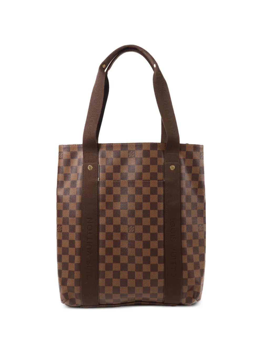 Beaubourg Damier Ebène canvas tote bag
