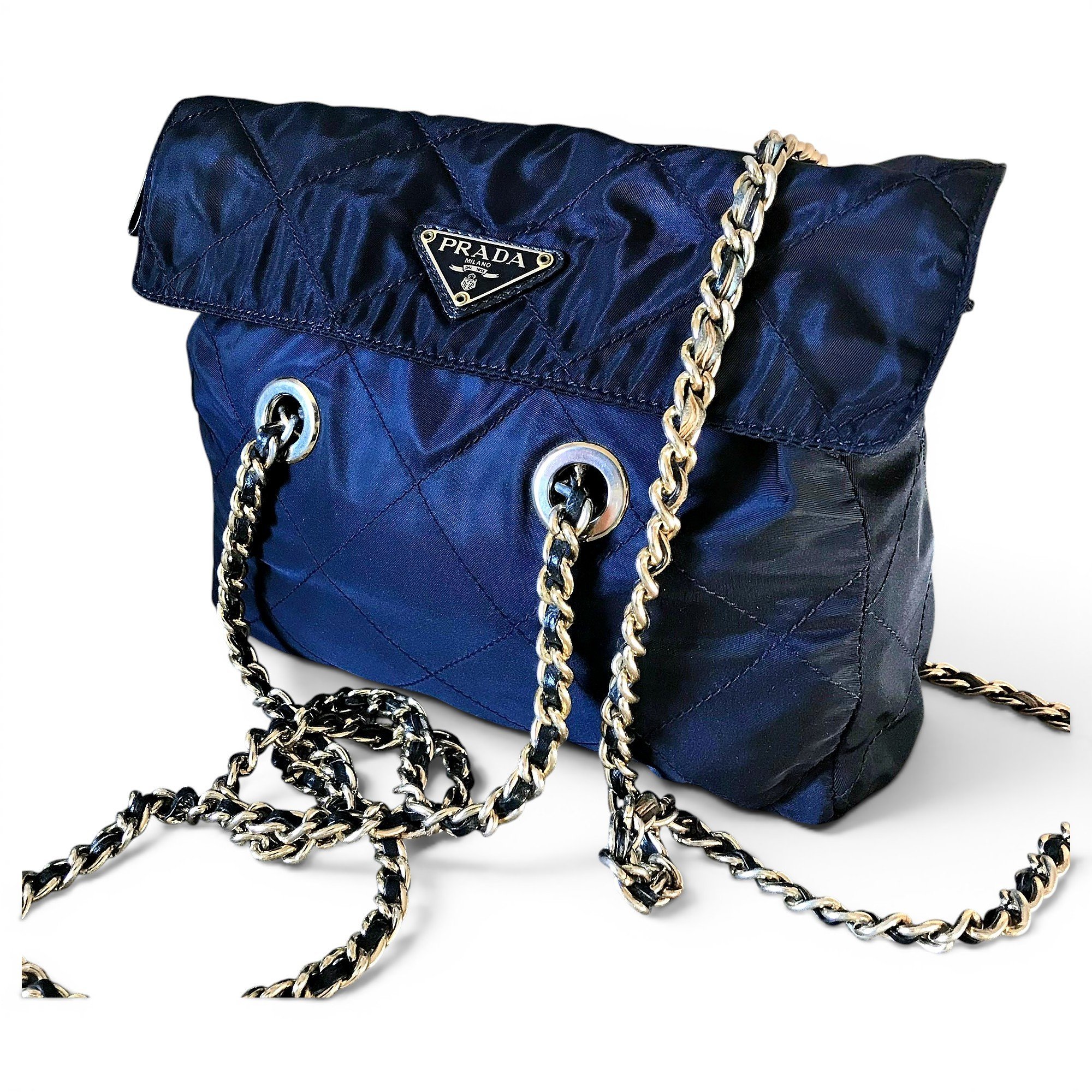 Silk handbag