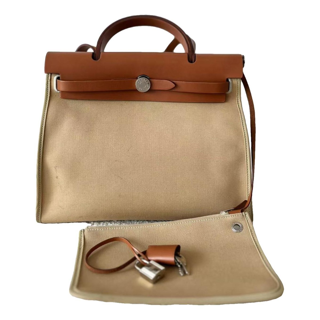 Herbag leather handbag
