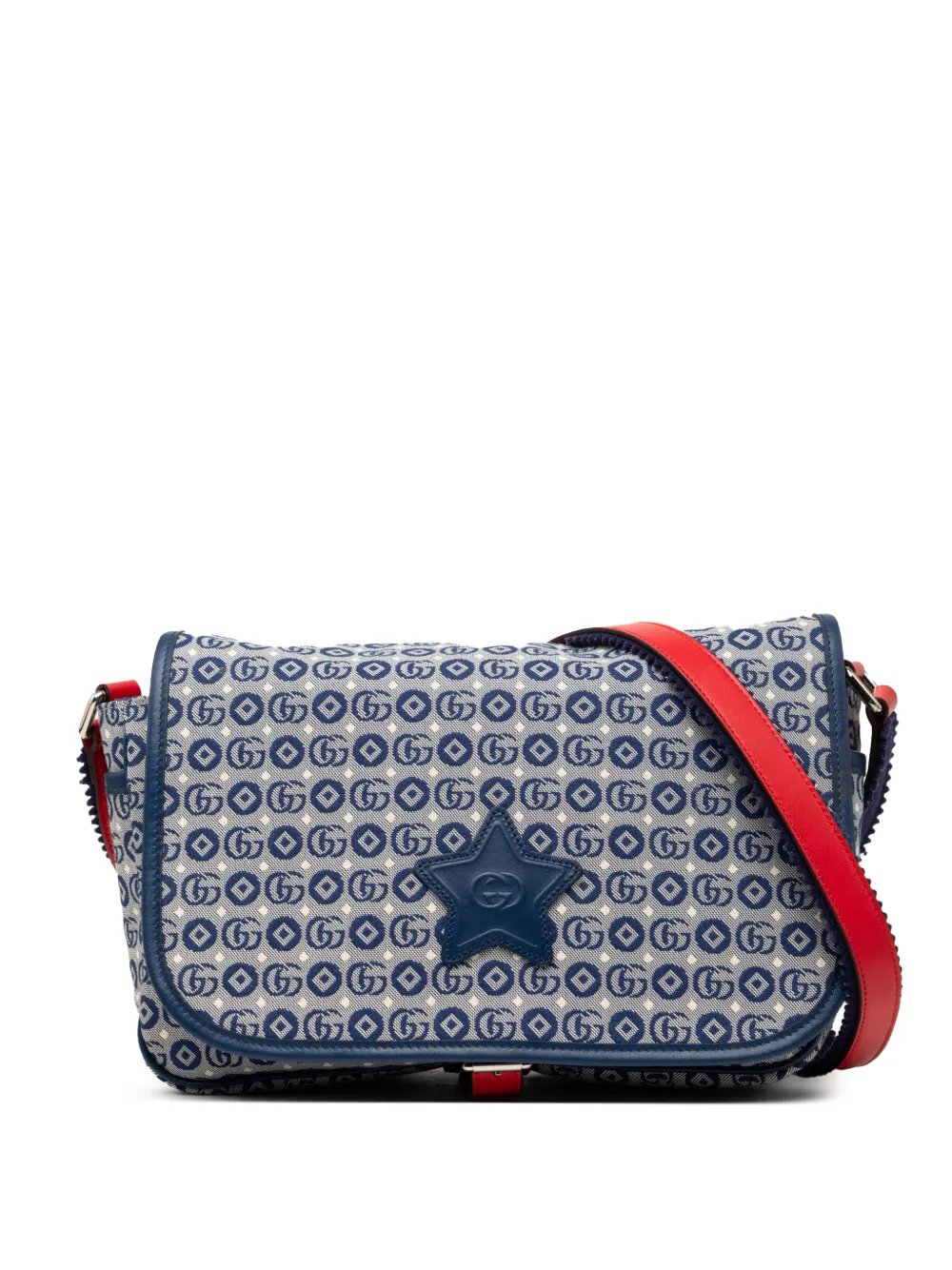 2016-2026 Kids GG Canvas Star Messenger Bag crossbody bag