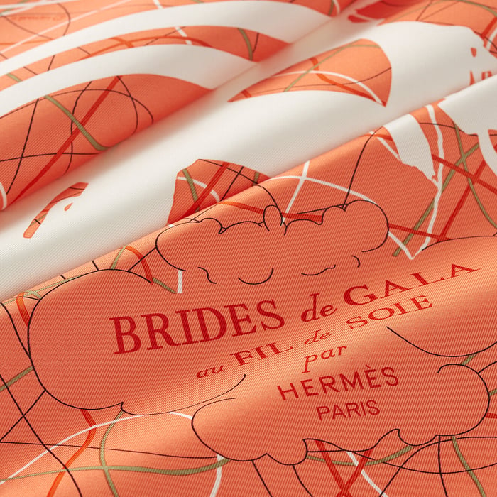 Brides De Gala Au Fil De Soie Scarf 90
