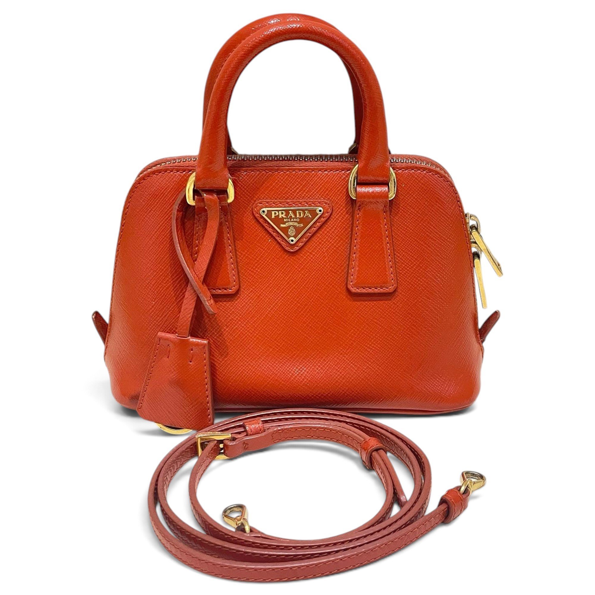 Leather crossbody bag