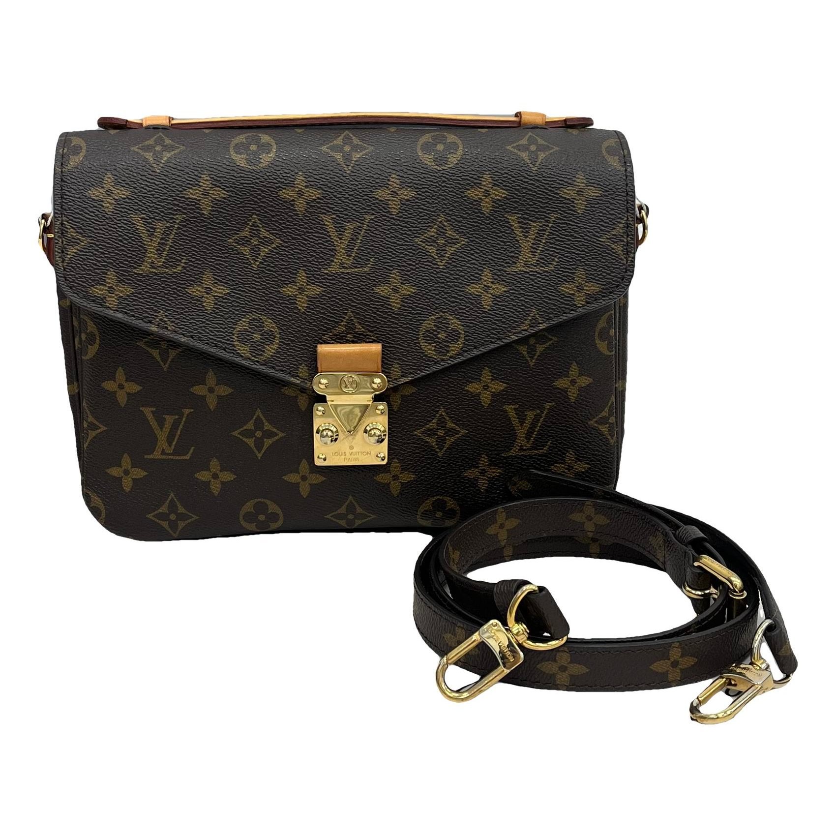 Metis leather handbag