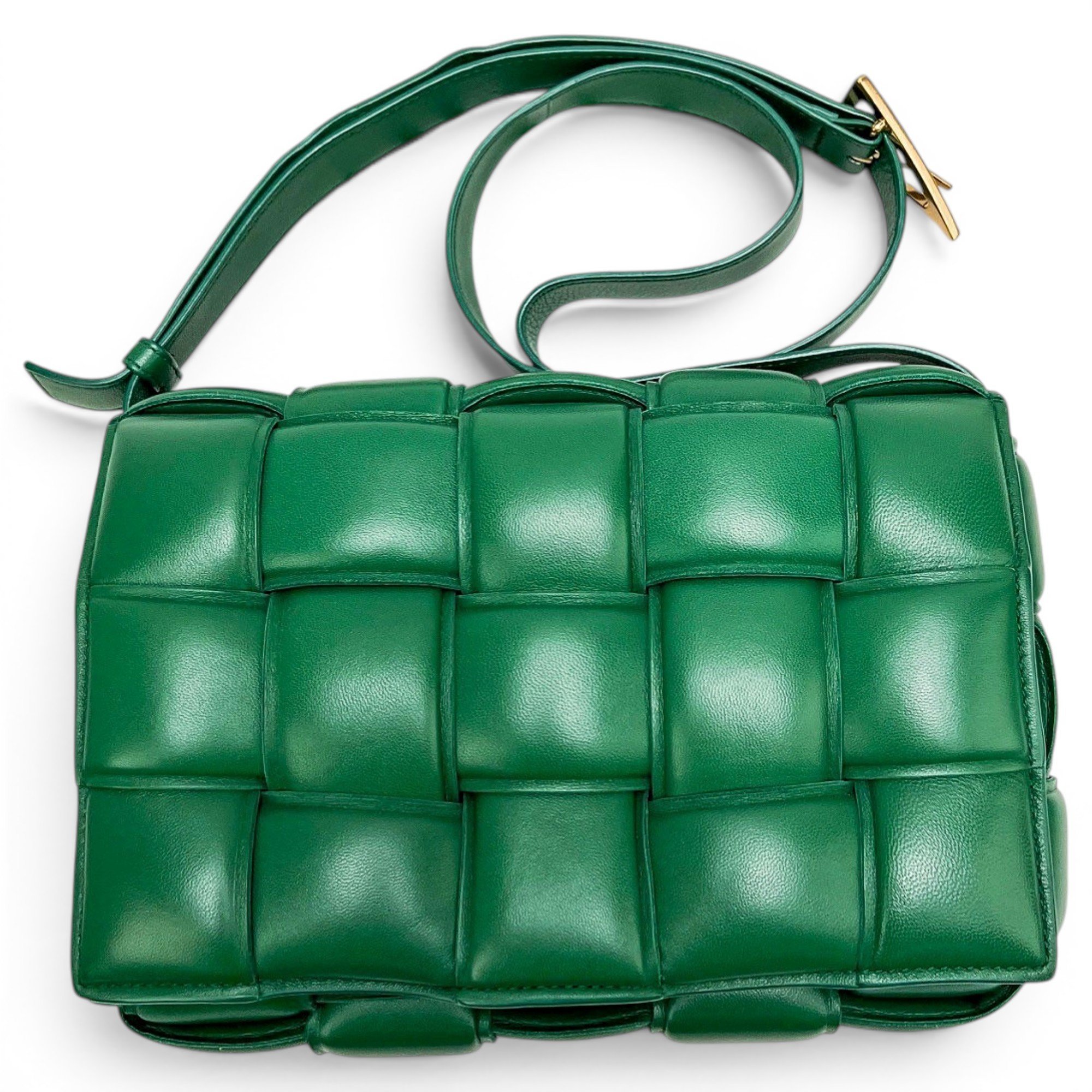 Cassette Padded leather crossbody bag