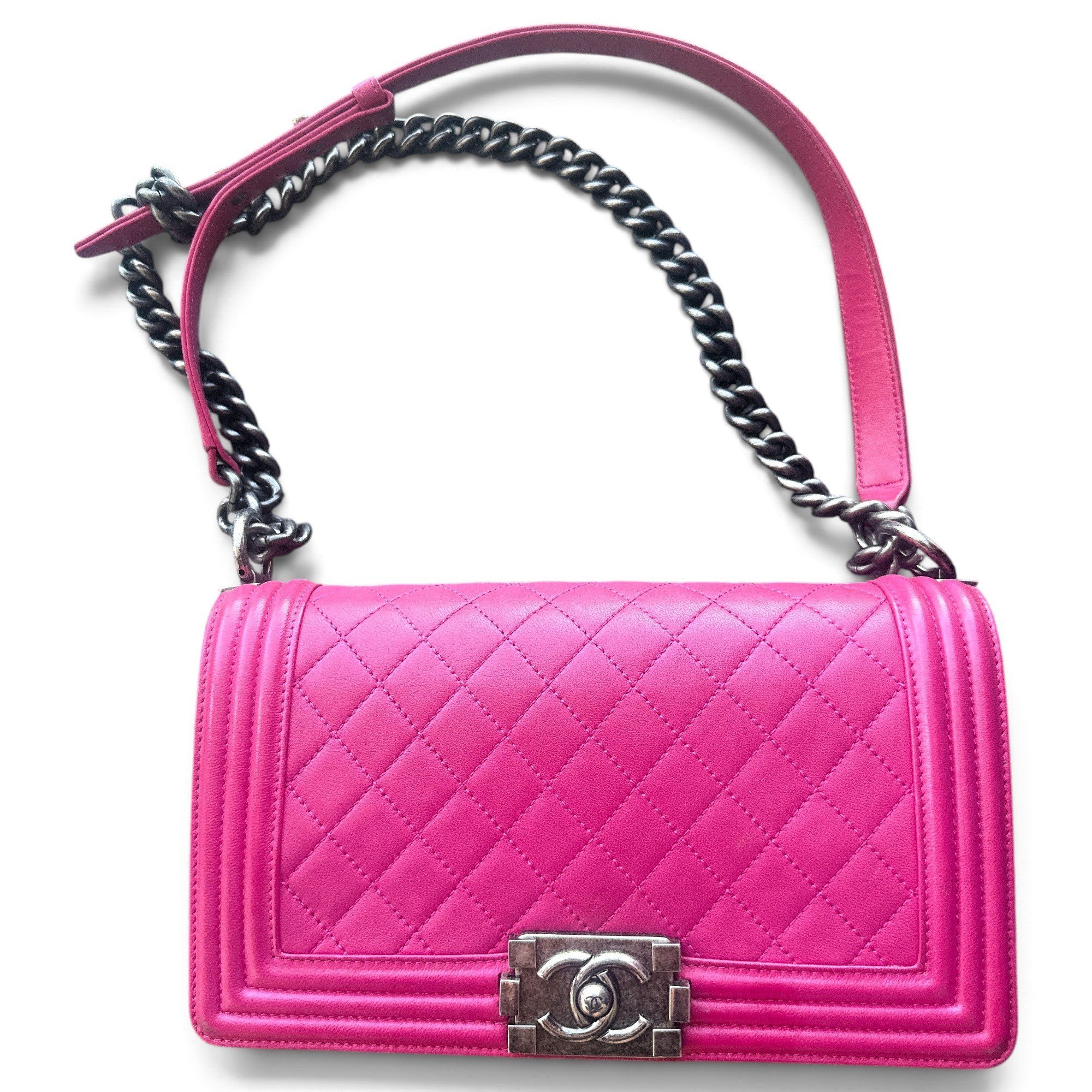 Chanel Boy leather handbag