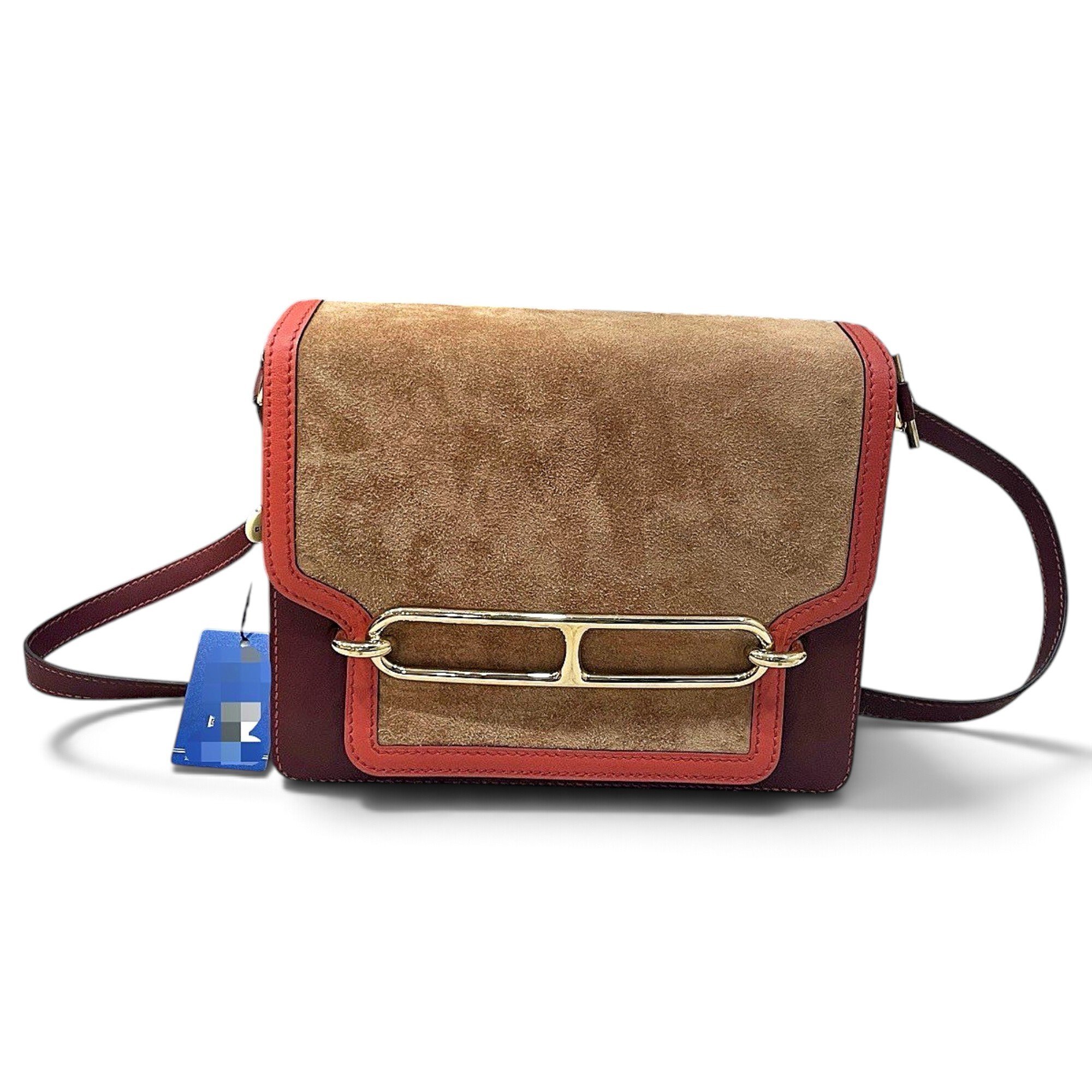 Roulis leather handbag