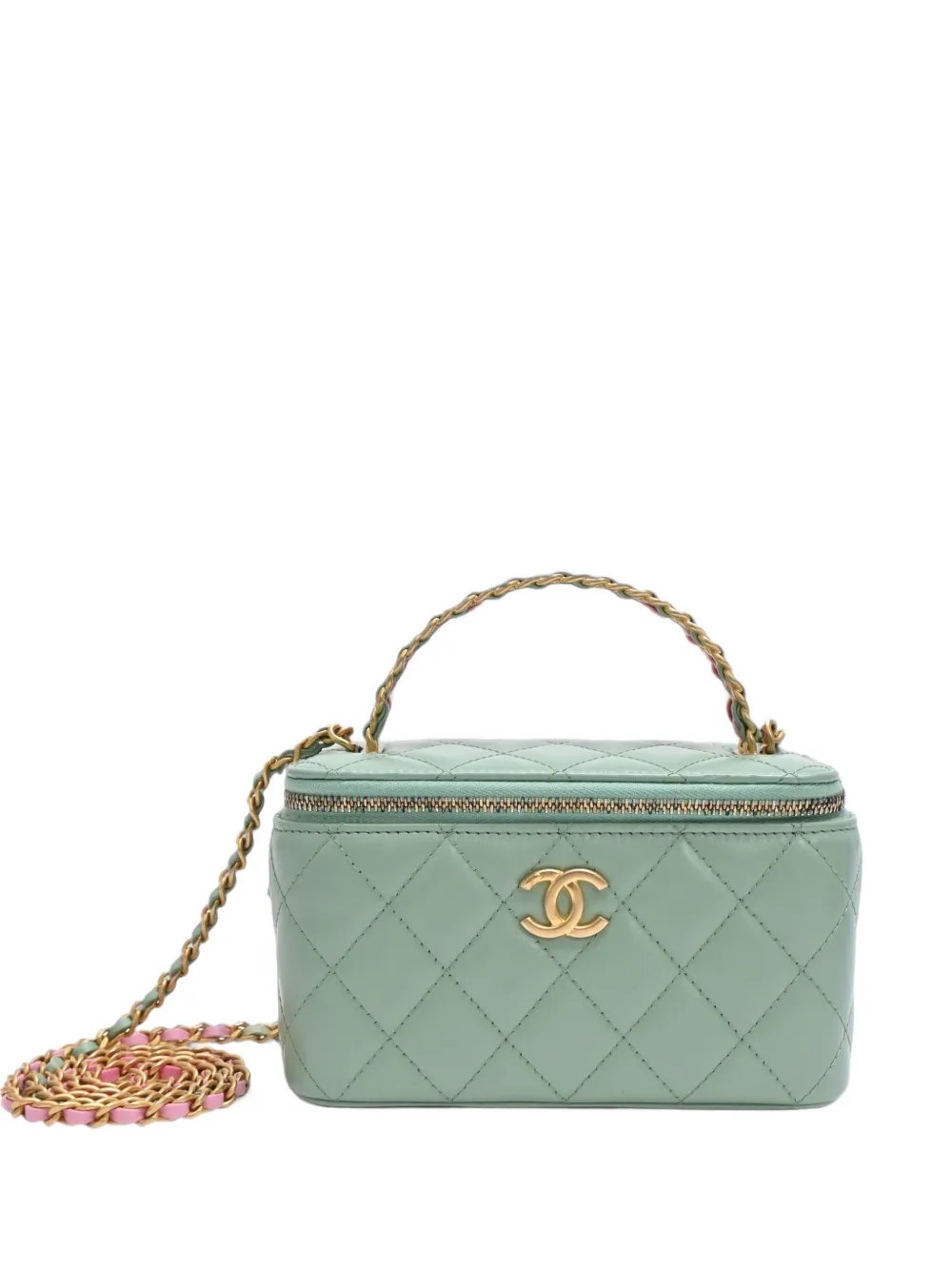 quilted Vanity Case handbag