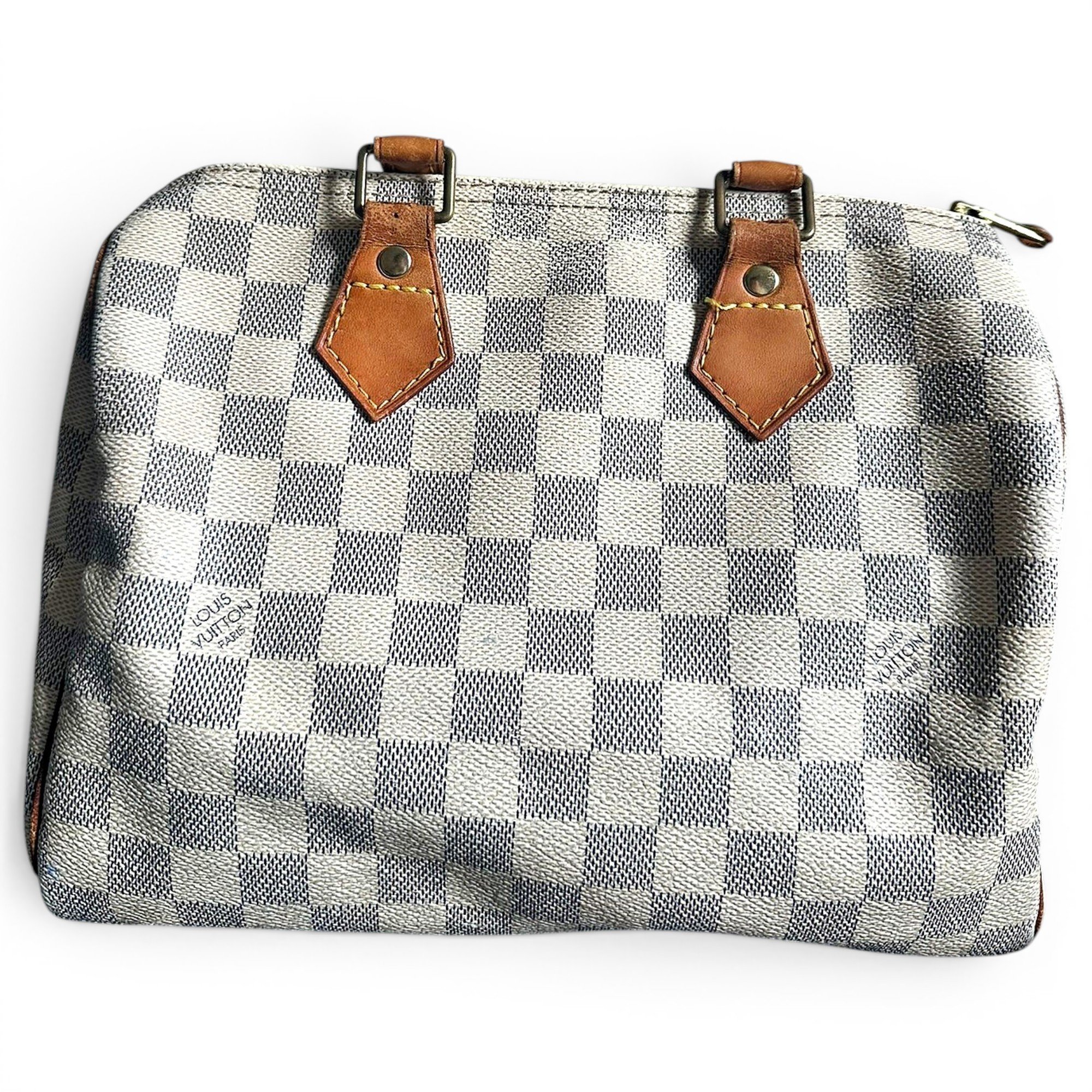 Speedy leather handbag