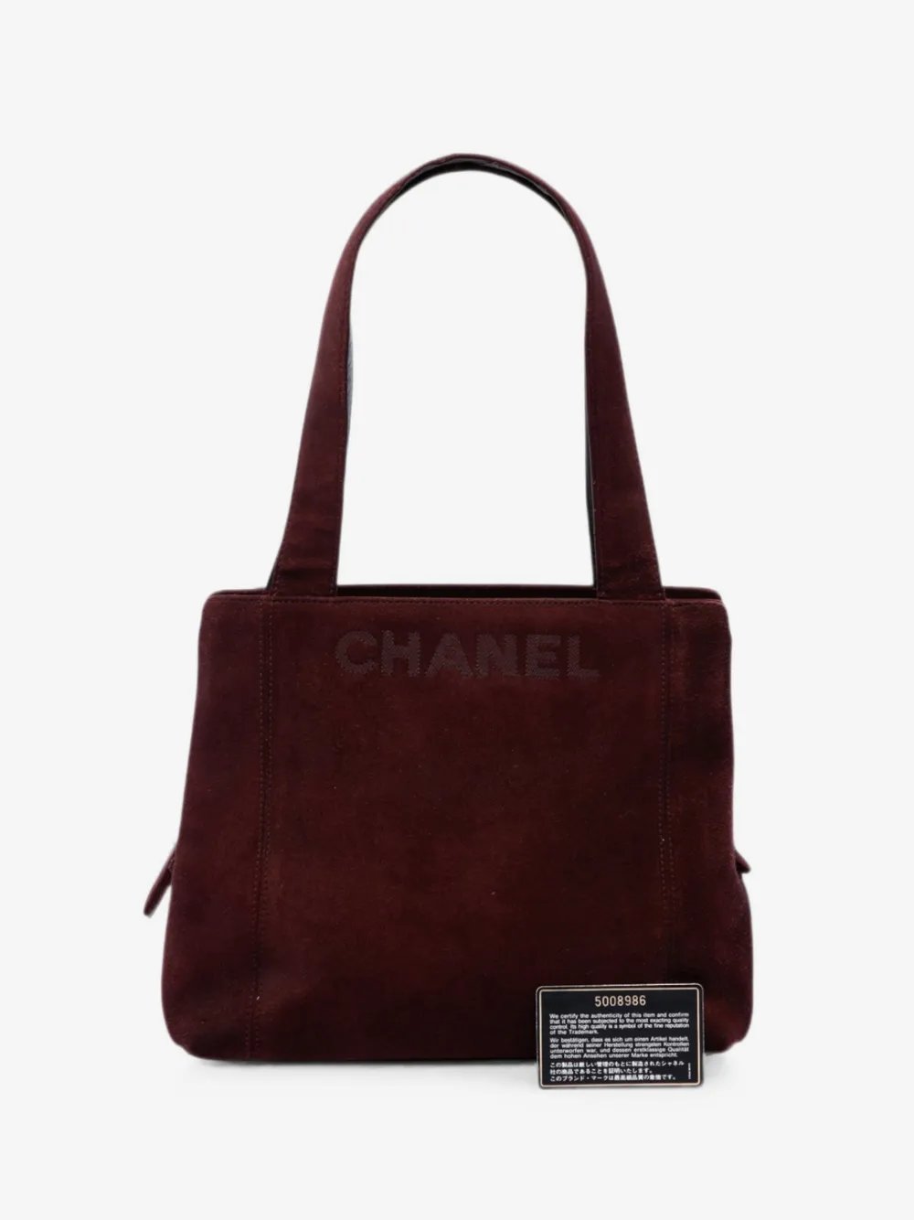 1997-1999 Suede LAX Logo tote bag