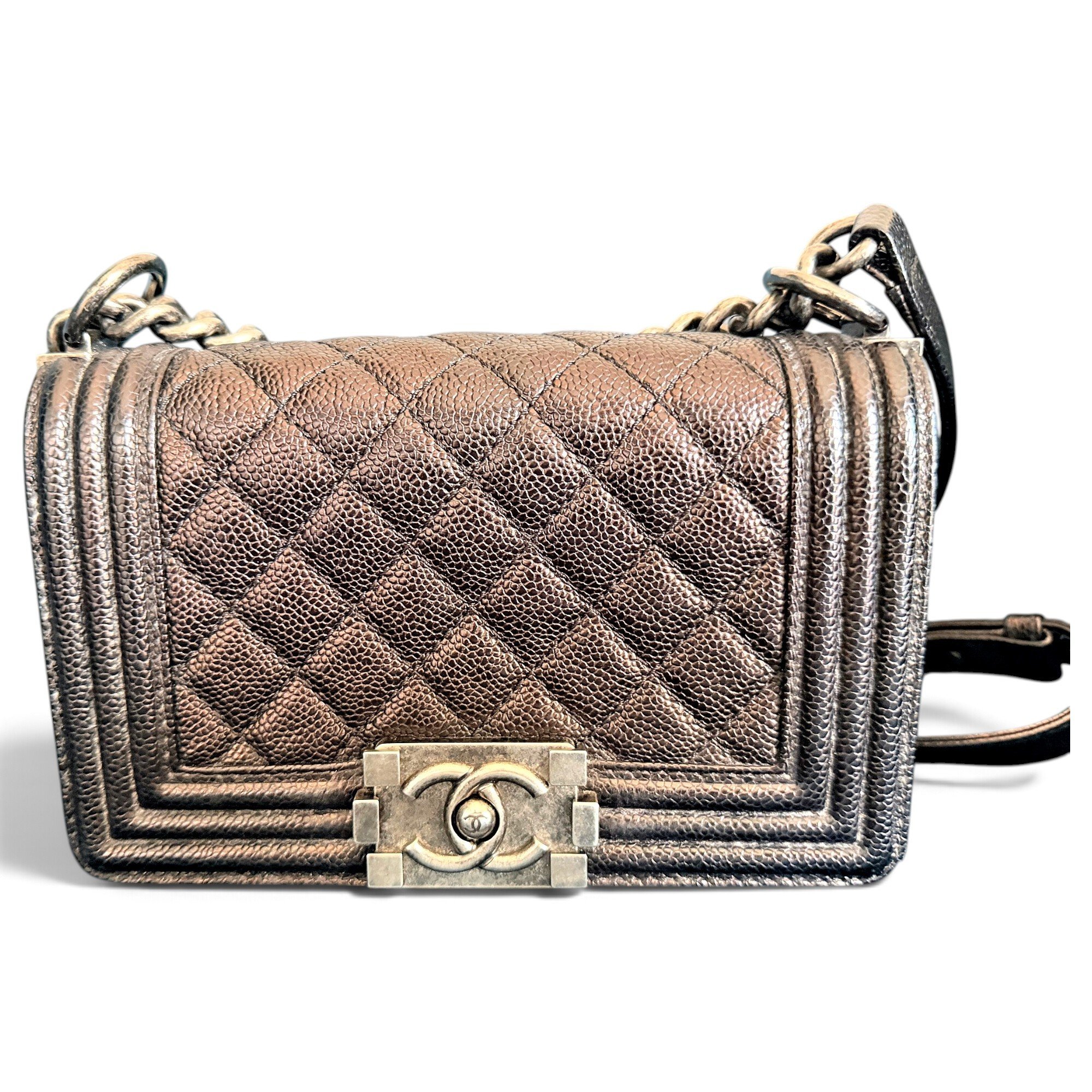Boy leather handbag