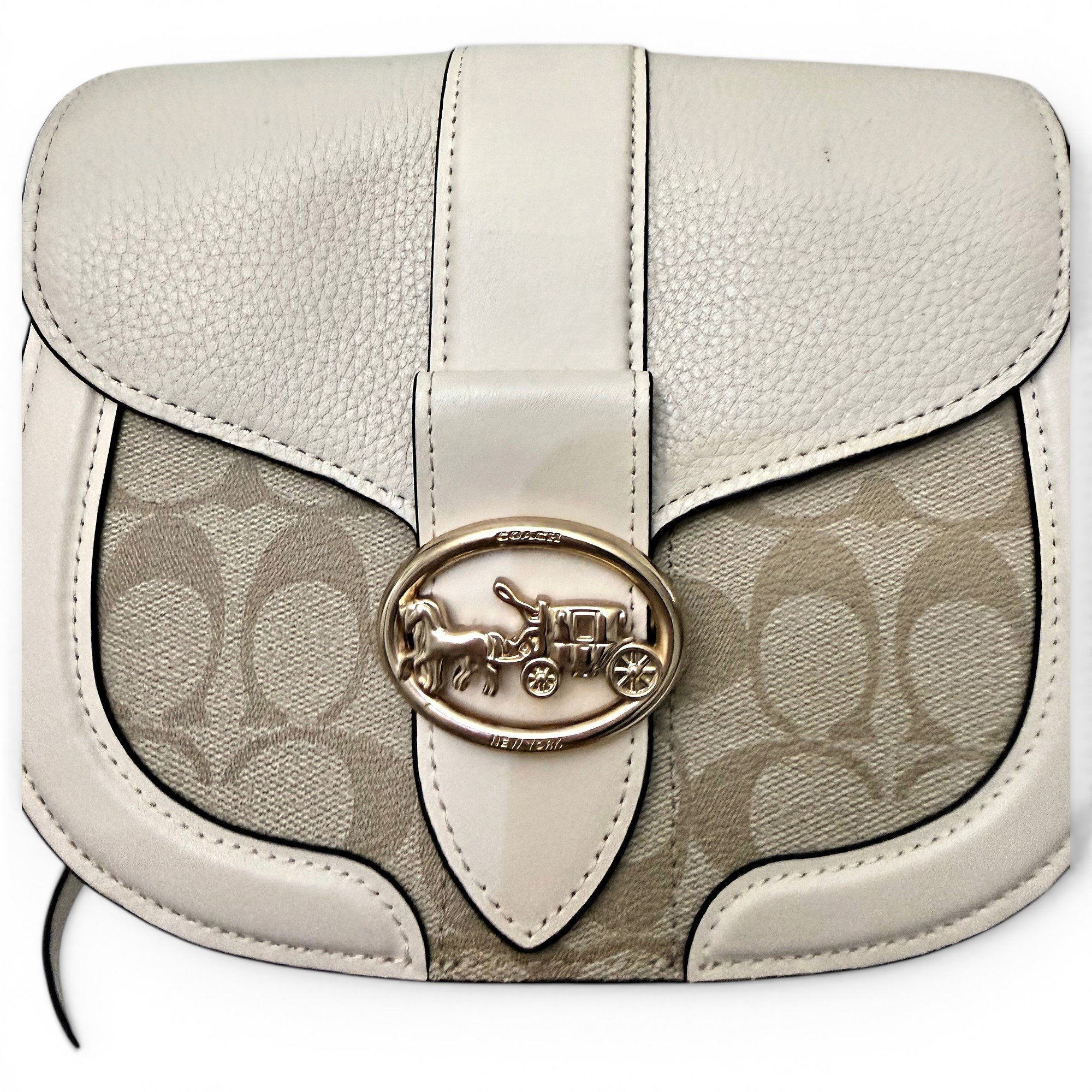 Leather crossbody bag