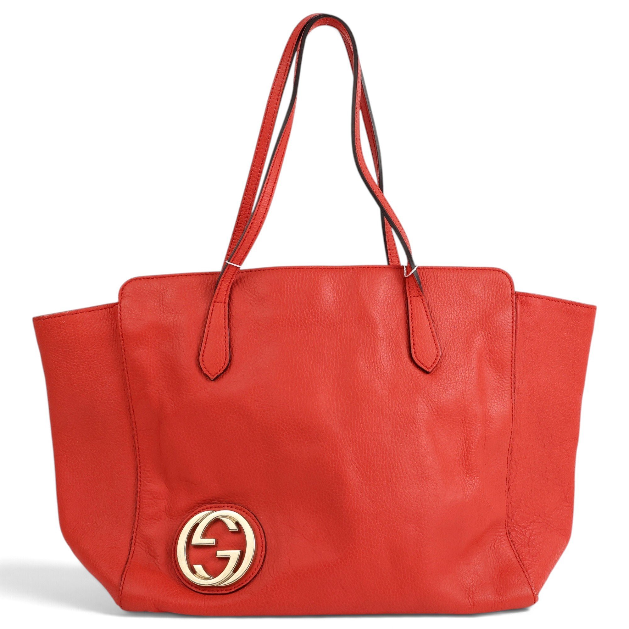 Leather tote