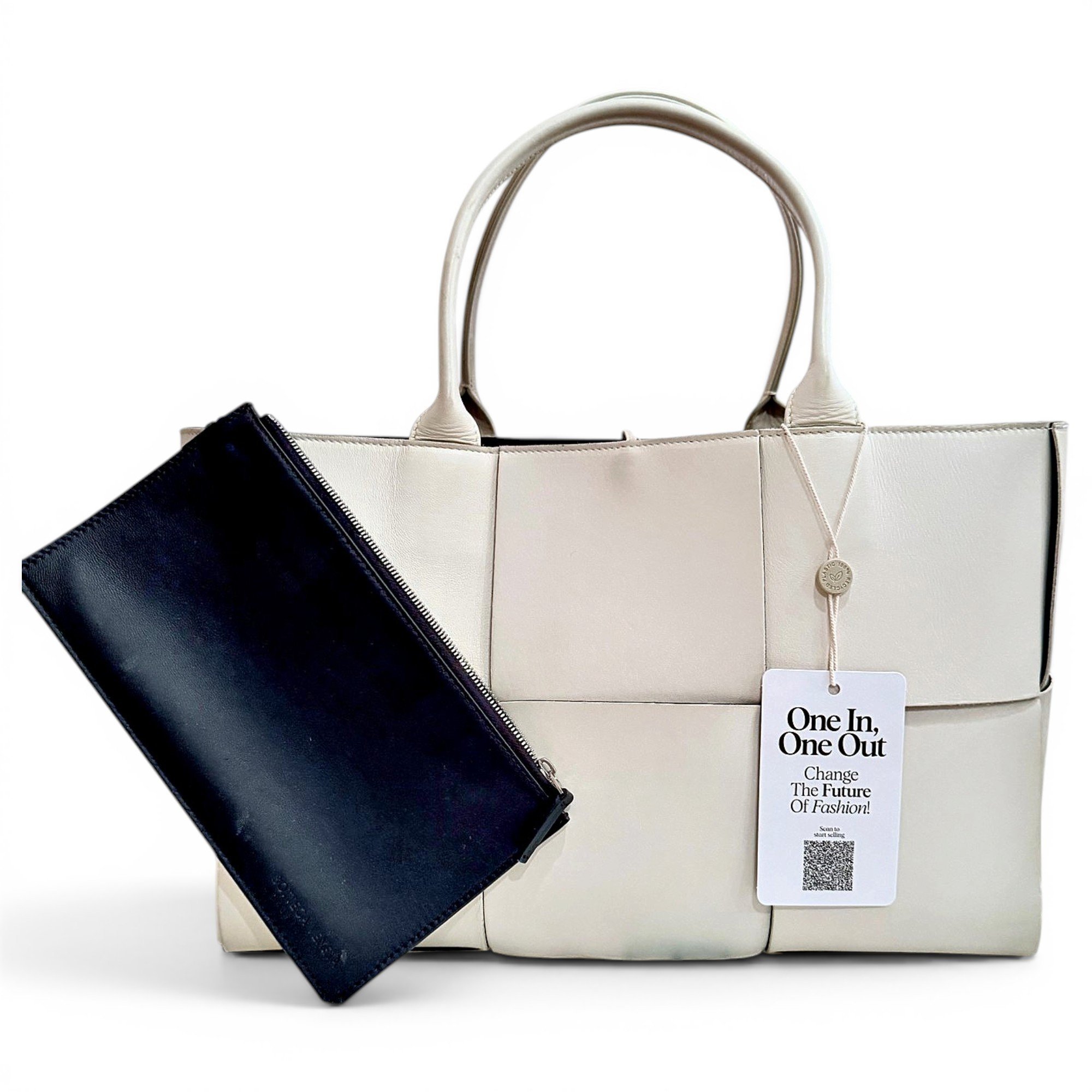 Bottega Veneta Arco leather tote