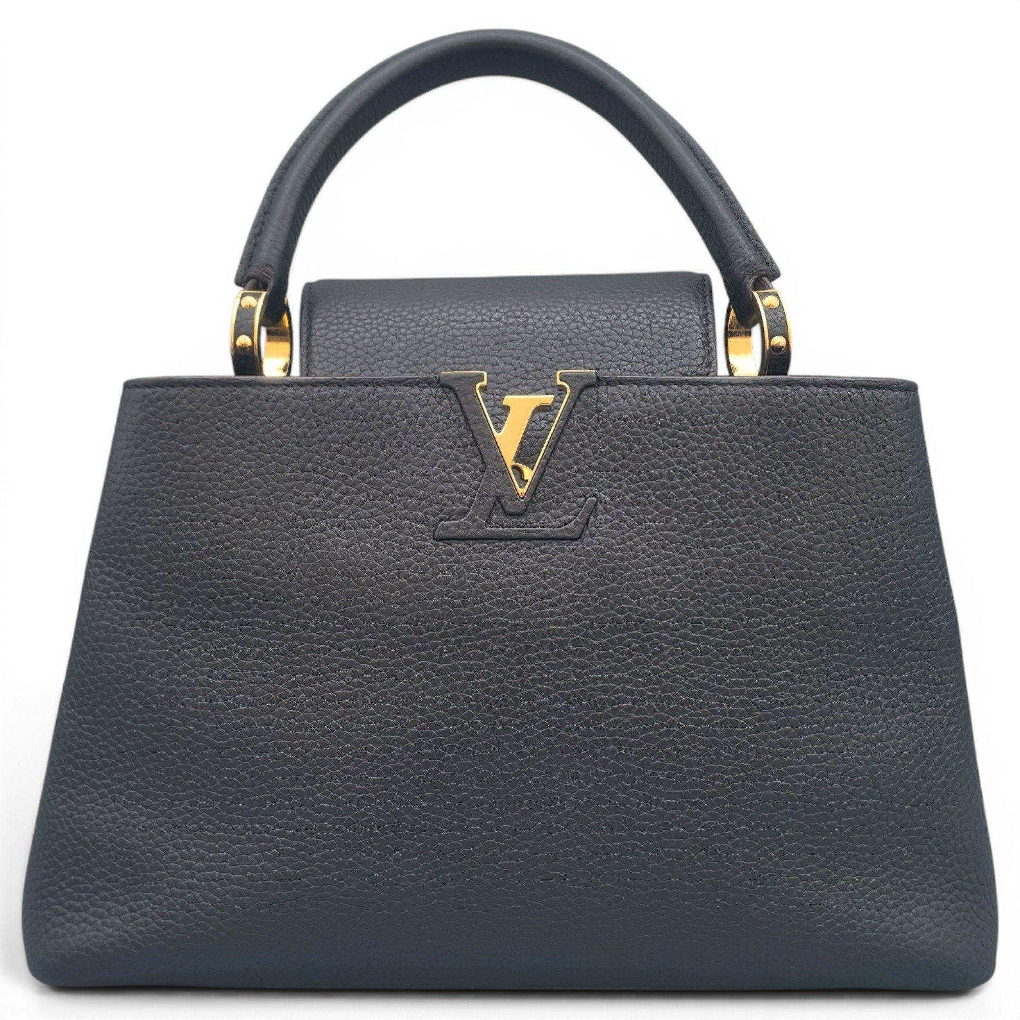 Capucines leather handbag