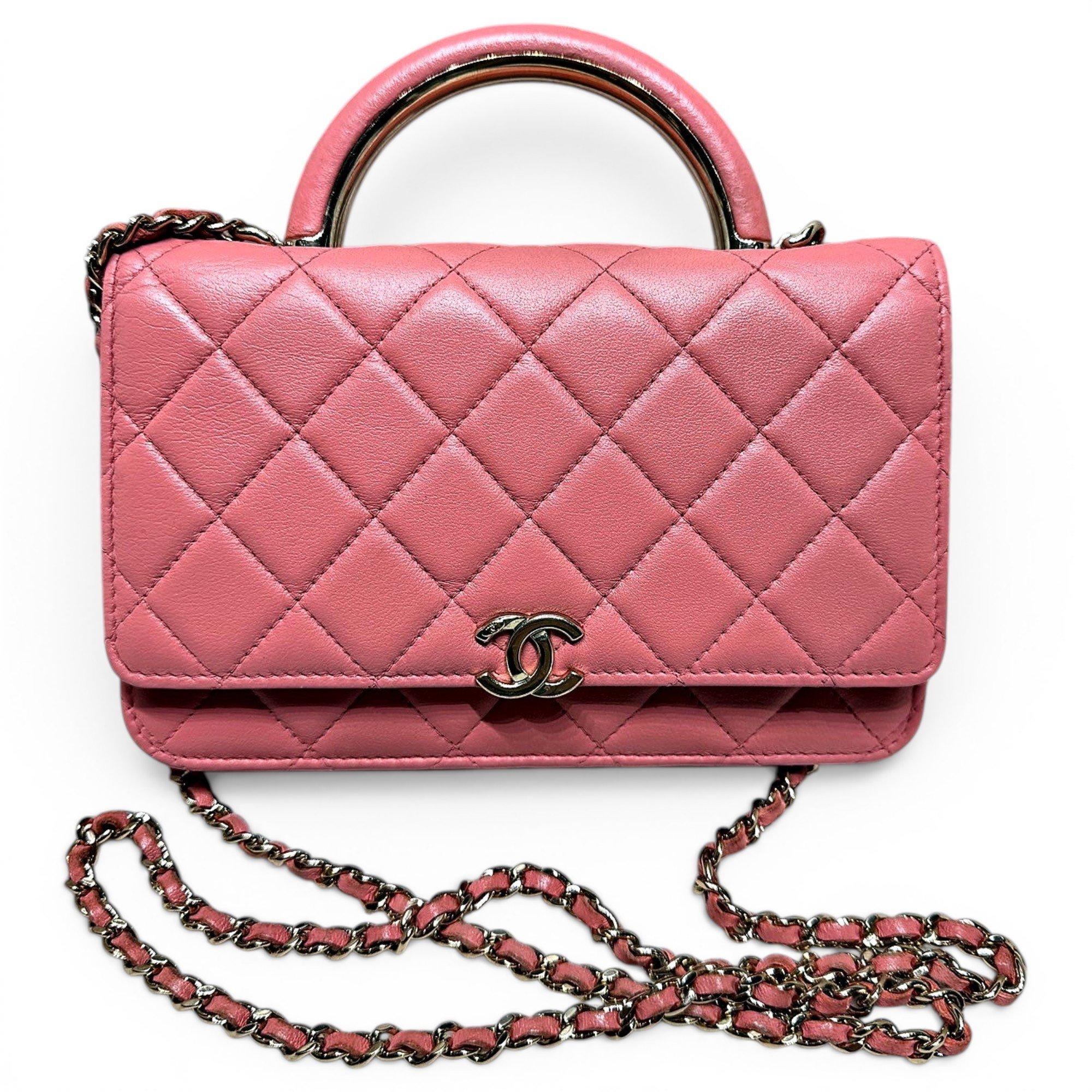 Leather handbag