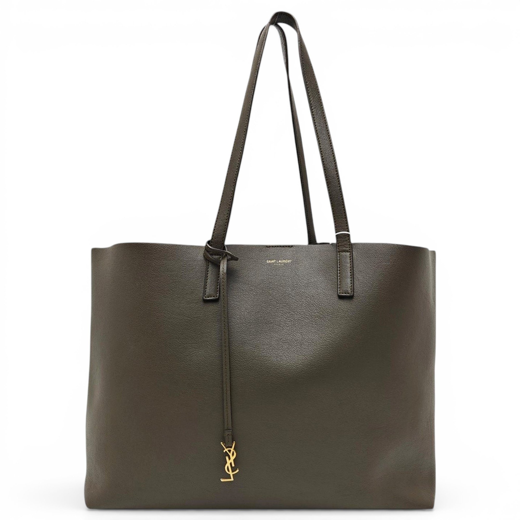 Shopping leather handbag