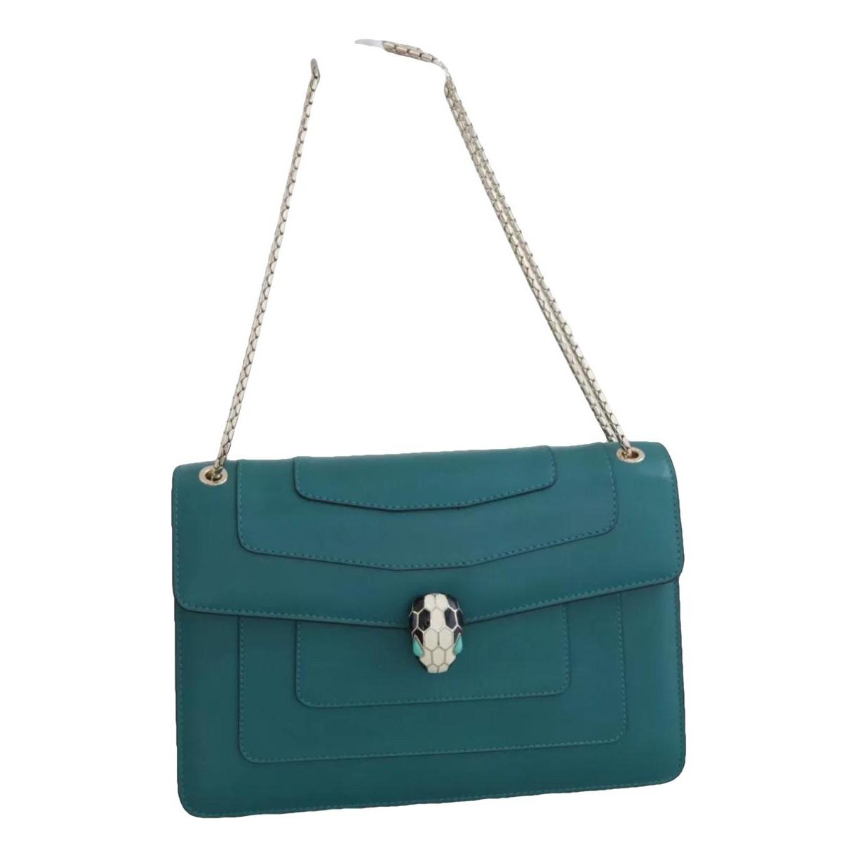 Serpenti leather handbag