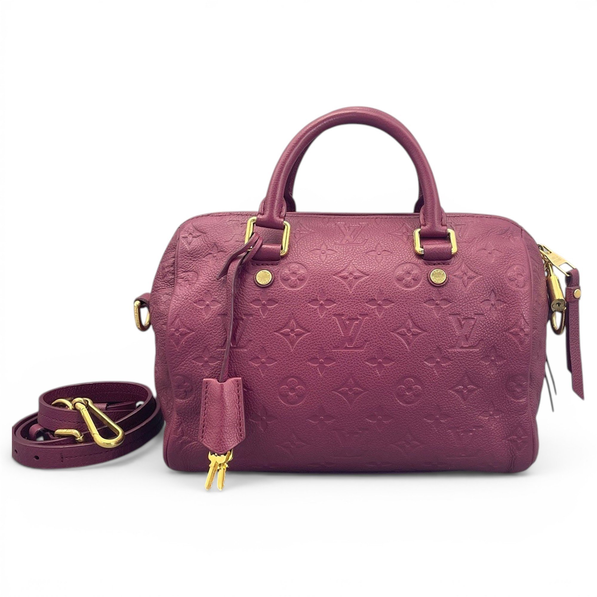 Speedy Bandoulière leather handbag