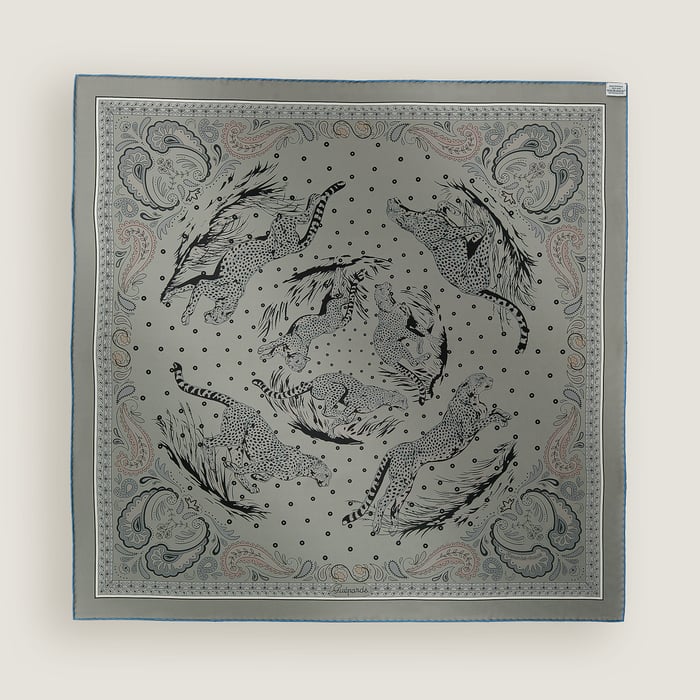 Guepards Bandana Double Face Scarf 90