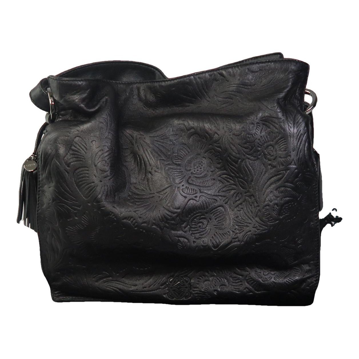 Flamenco leather handbag
