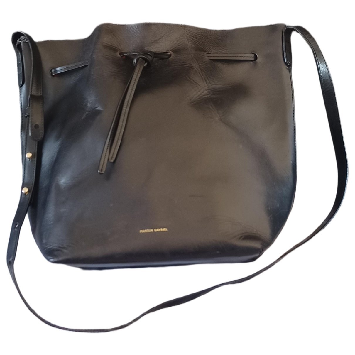 Mansur Gavriel Bucket leather tote