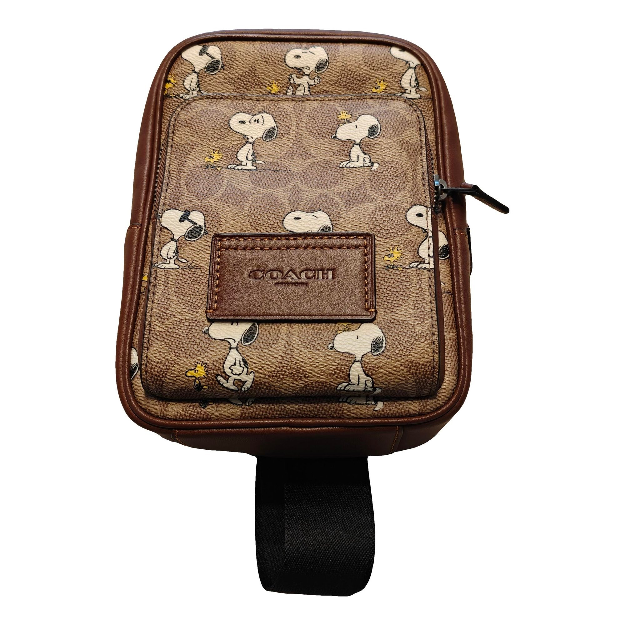 Leather travel bag