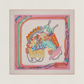 Chevaloscope Neon Pointille Scarf 70