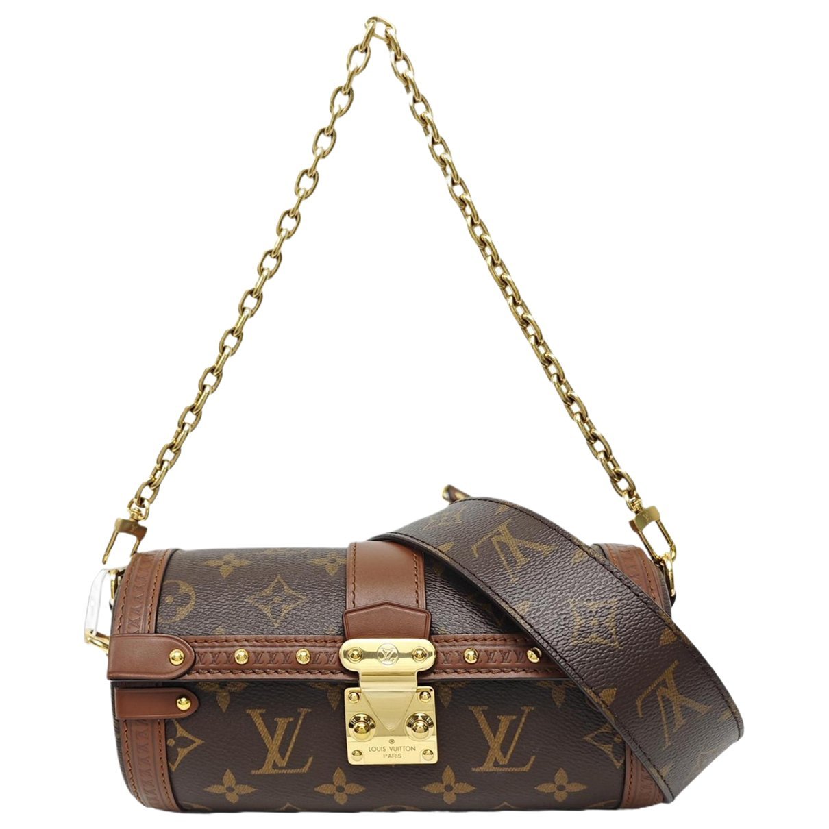 Papillon leather handbag