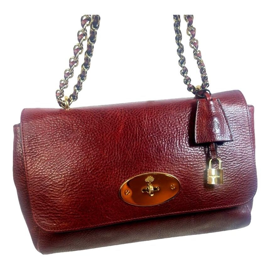 Lily leather handbag