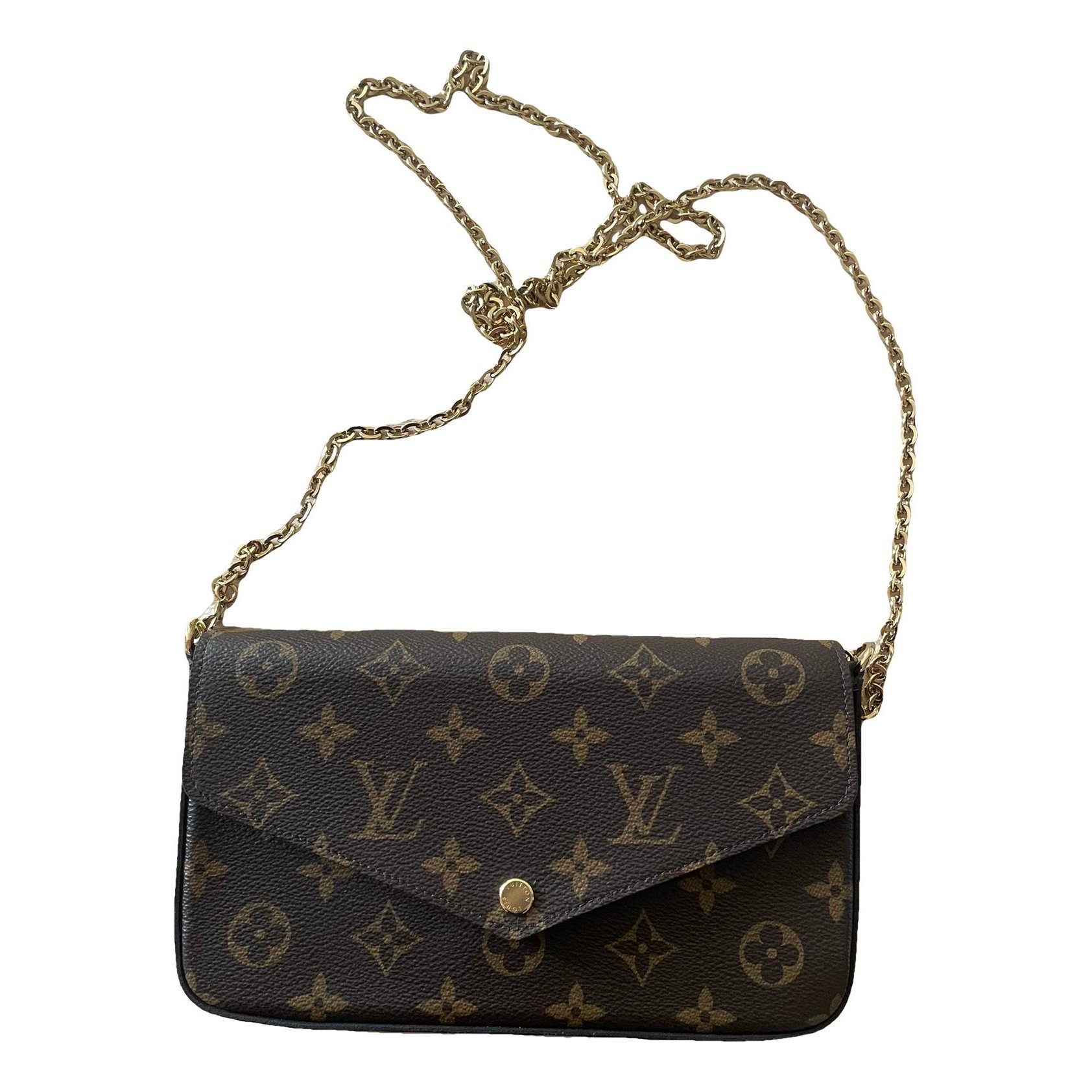 Louis Vuitton Félicie leather crossbody bag