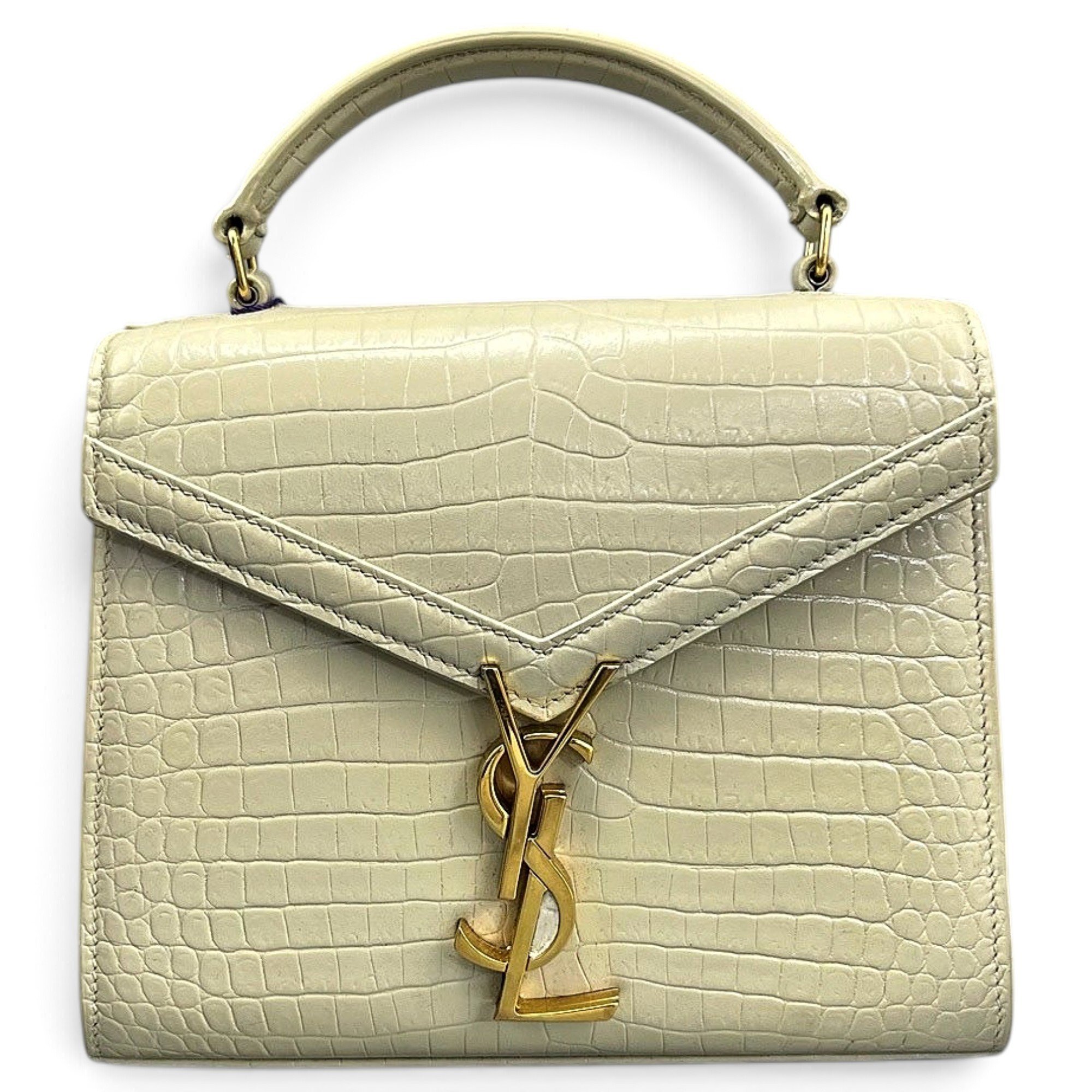 Cassandra Top Handle leather handbag