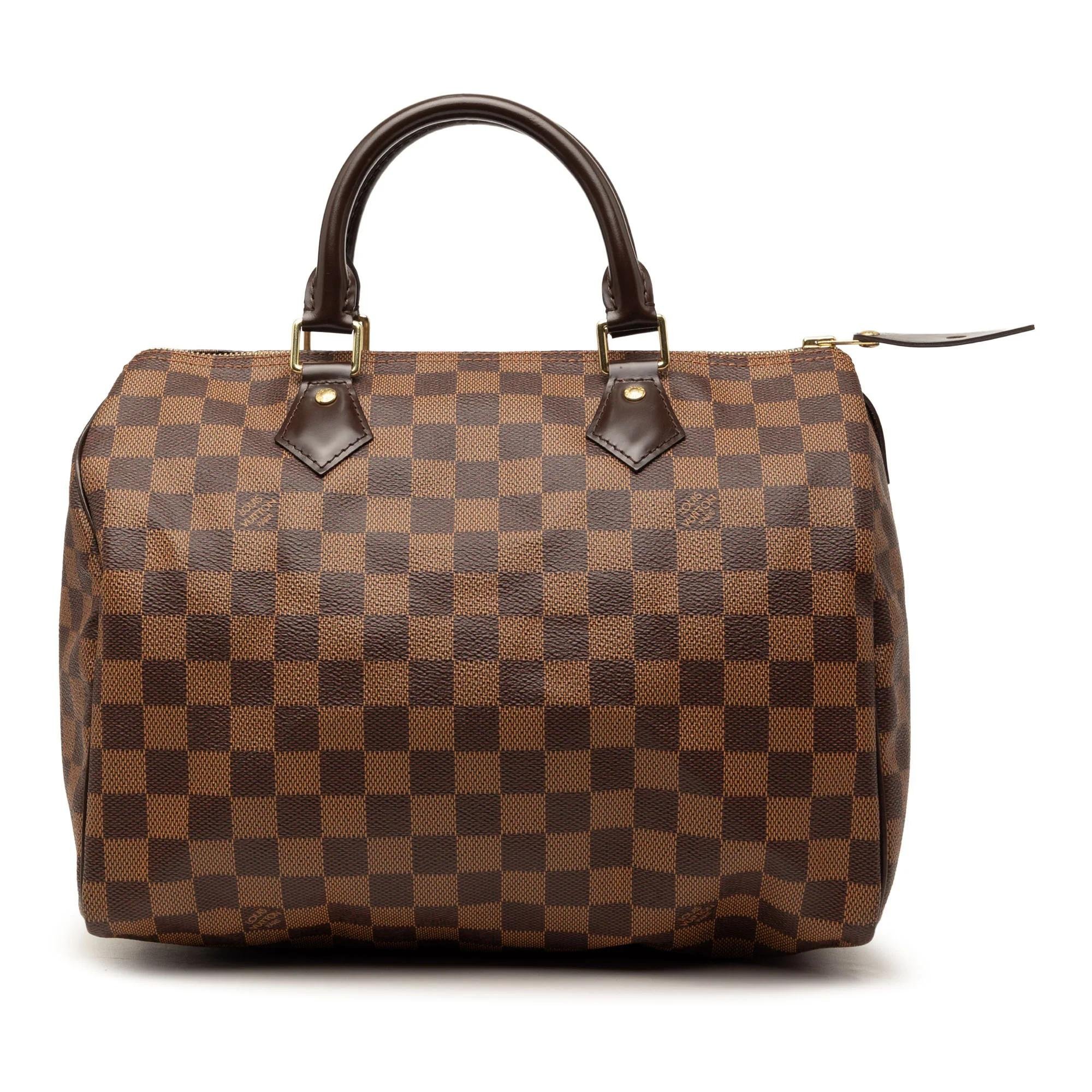 Speedy leather bag