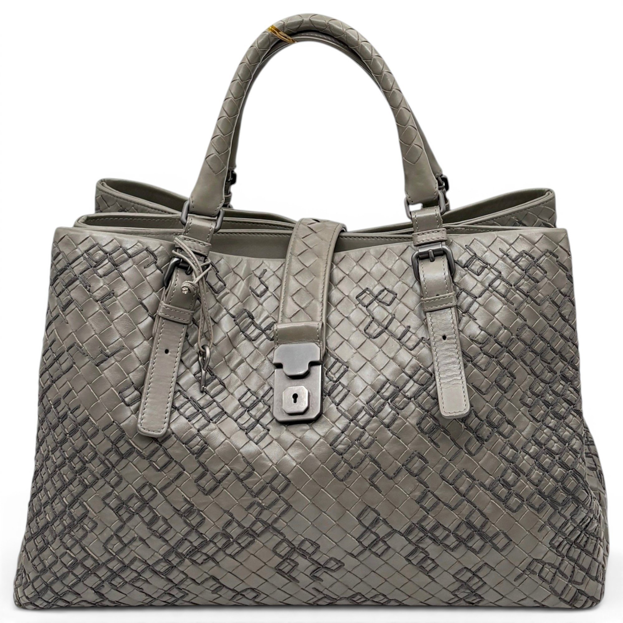 Roma pony-style calfskin tote