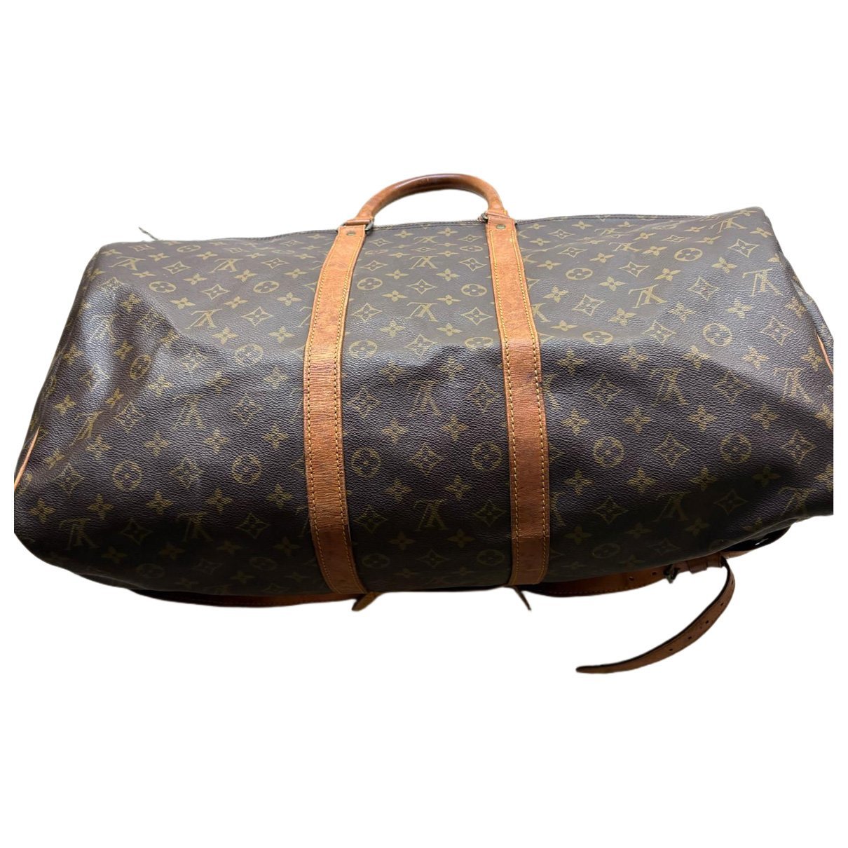 Keepall leather 48h bag