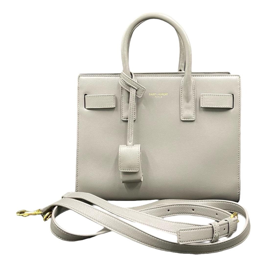 Sac de Jour leather tote