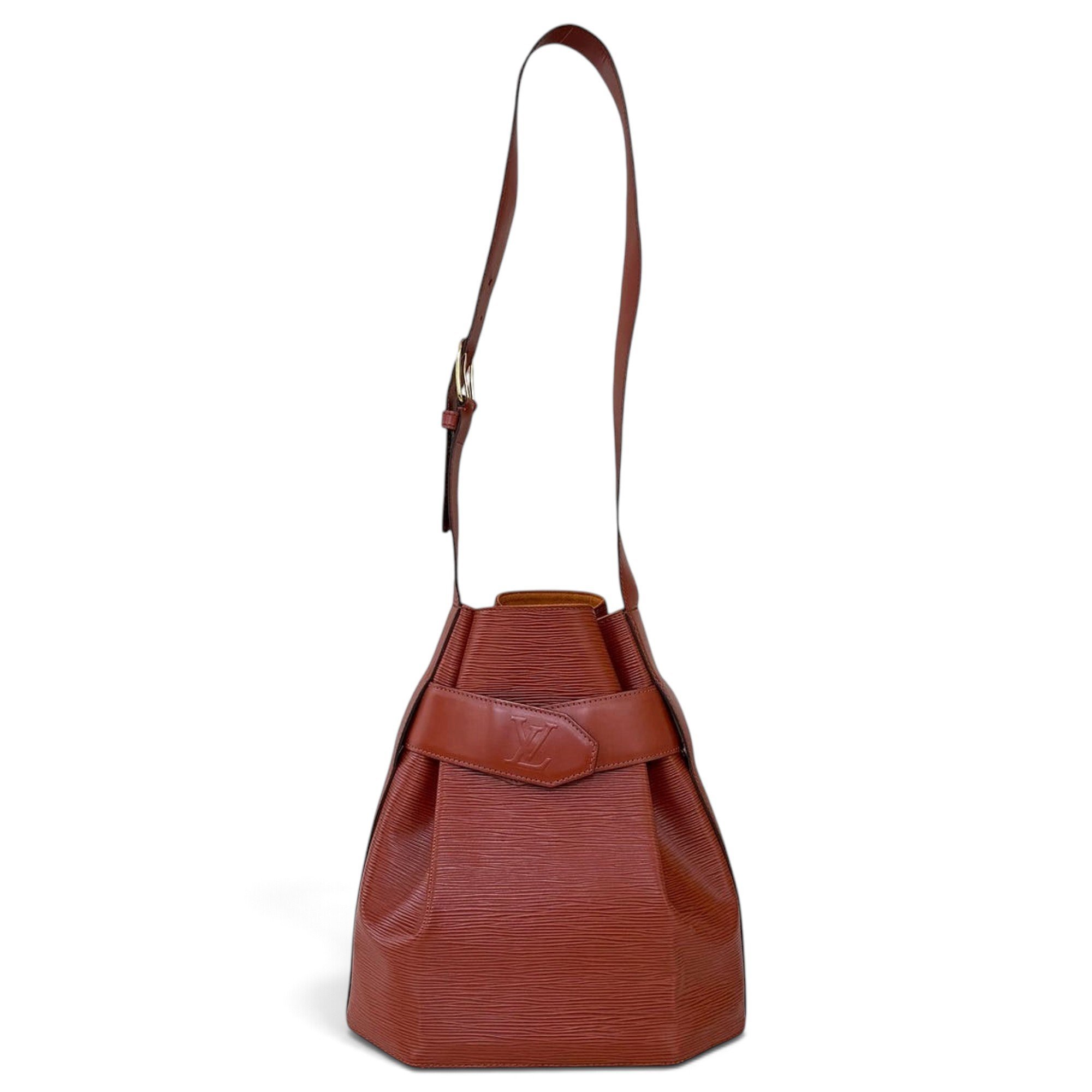 Sac d'épaule leather handbag