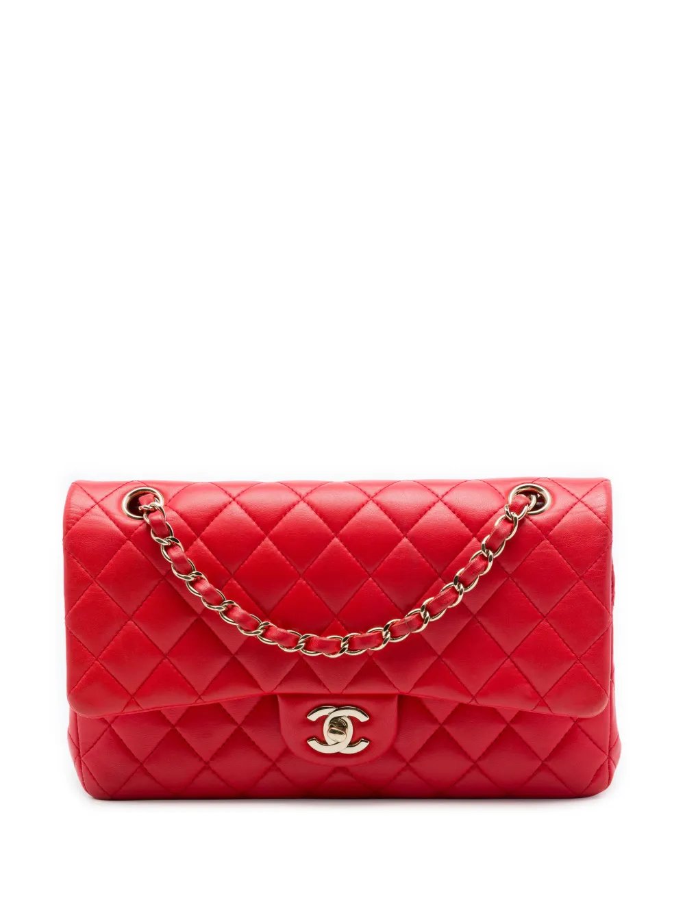 2016-2017 Medium Classic Lambskin Double Flap shoulder bag