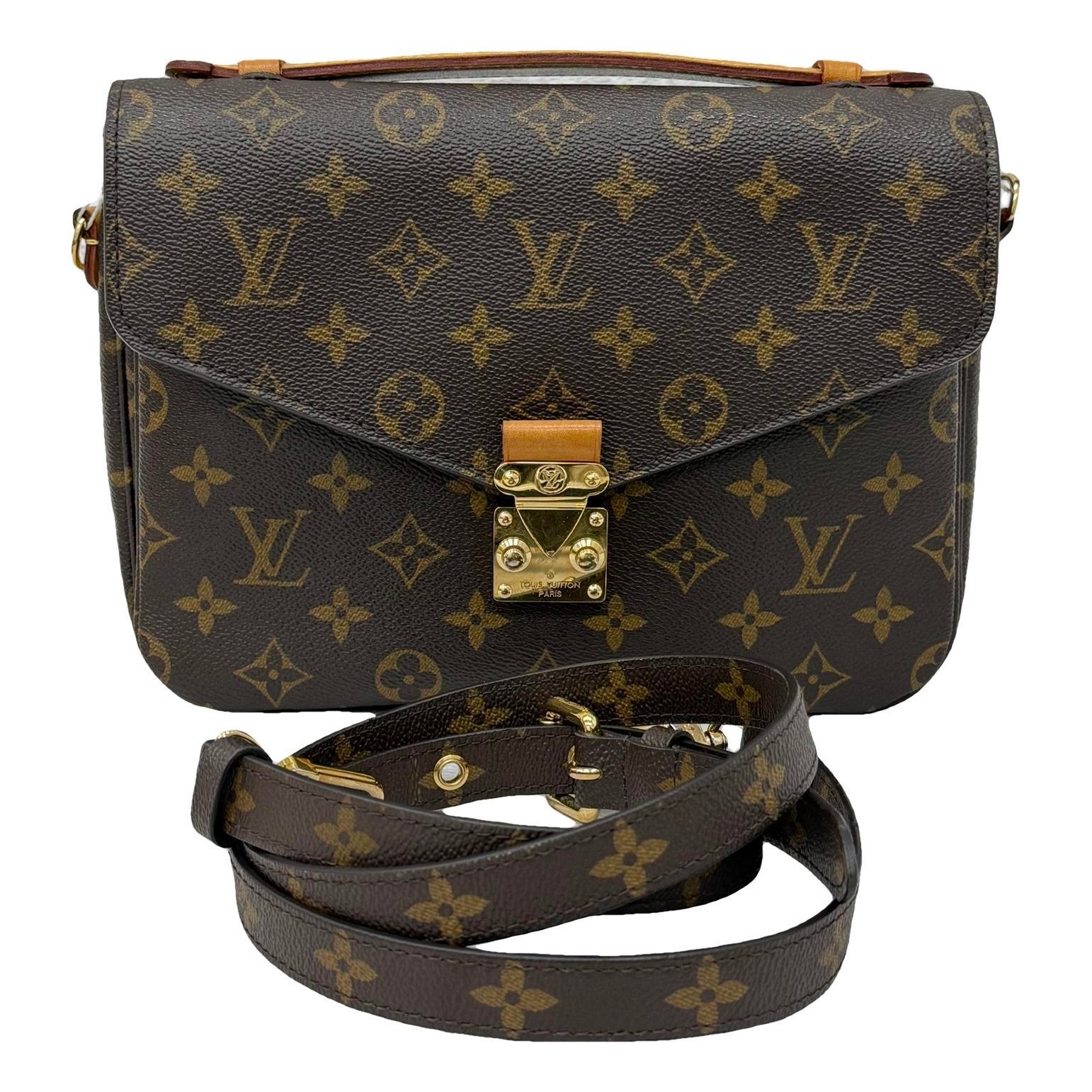 Metis leather handbag