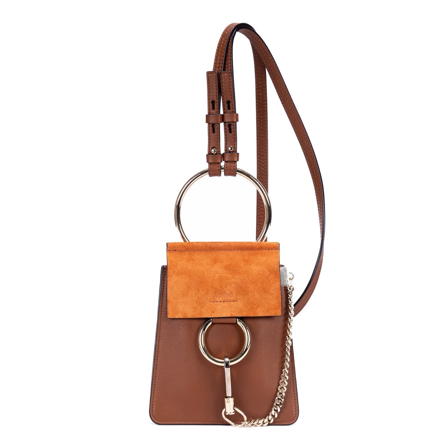 Leather backpack