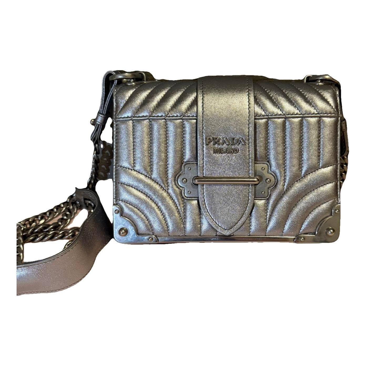 Cahier leather crossbody bag