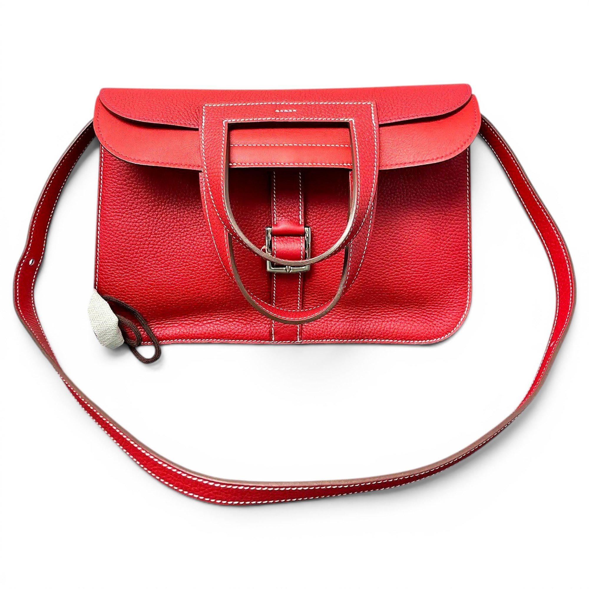 Halzan leather handbag