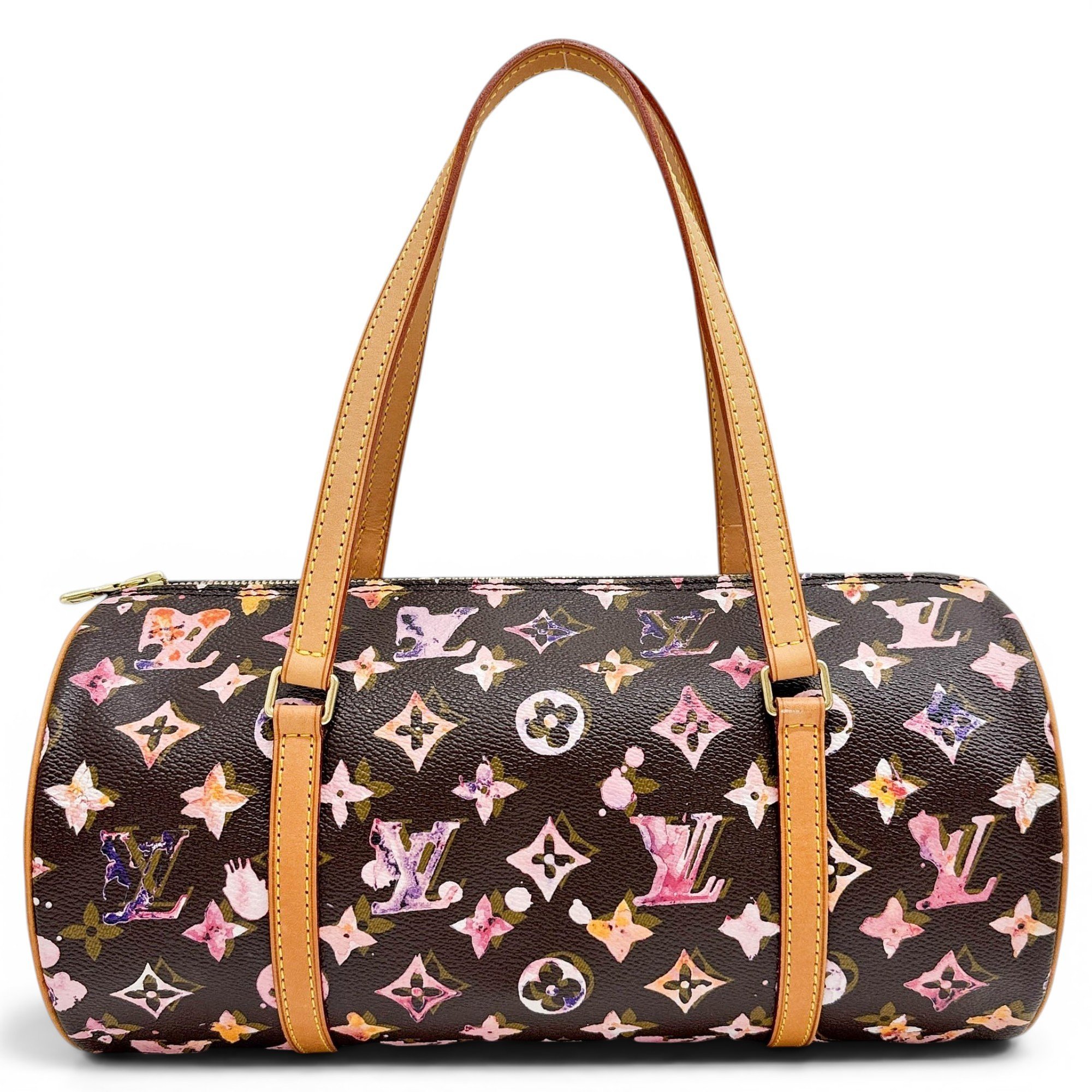 Papillon leather handbag
