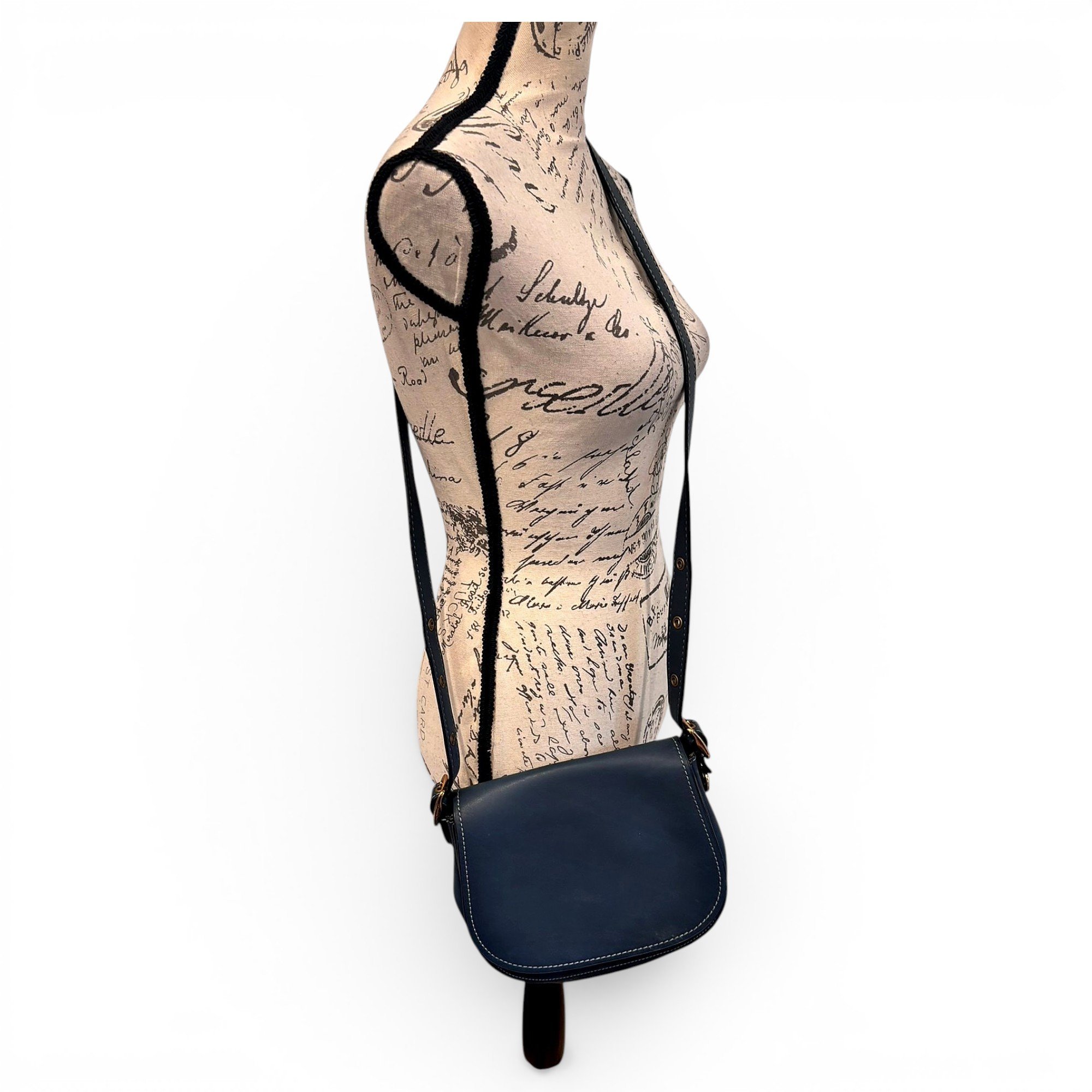 Leather crossbody bag