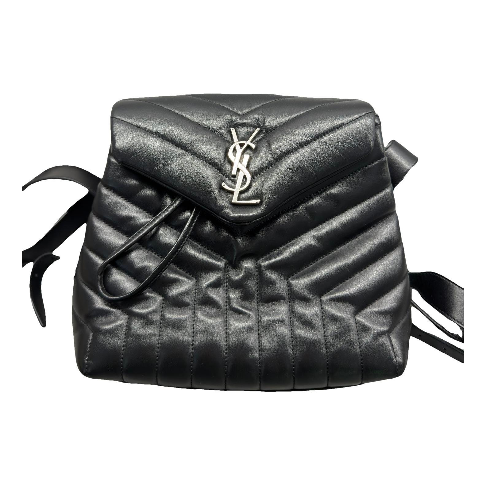 Loulou leather backpack